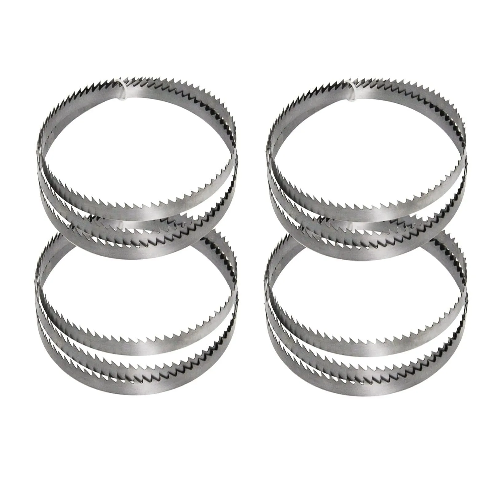 Sankuai Set di 4 Lame per Sega a Nastro 1400 x 8 x 0,5 mm 6 Denti Adatta per Sega a Nastro TC-SB 200