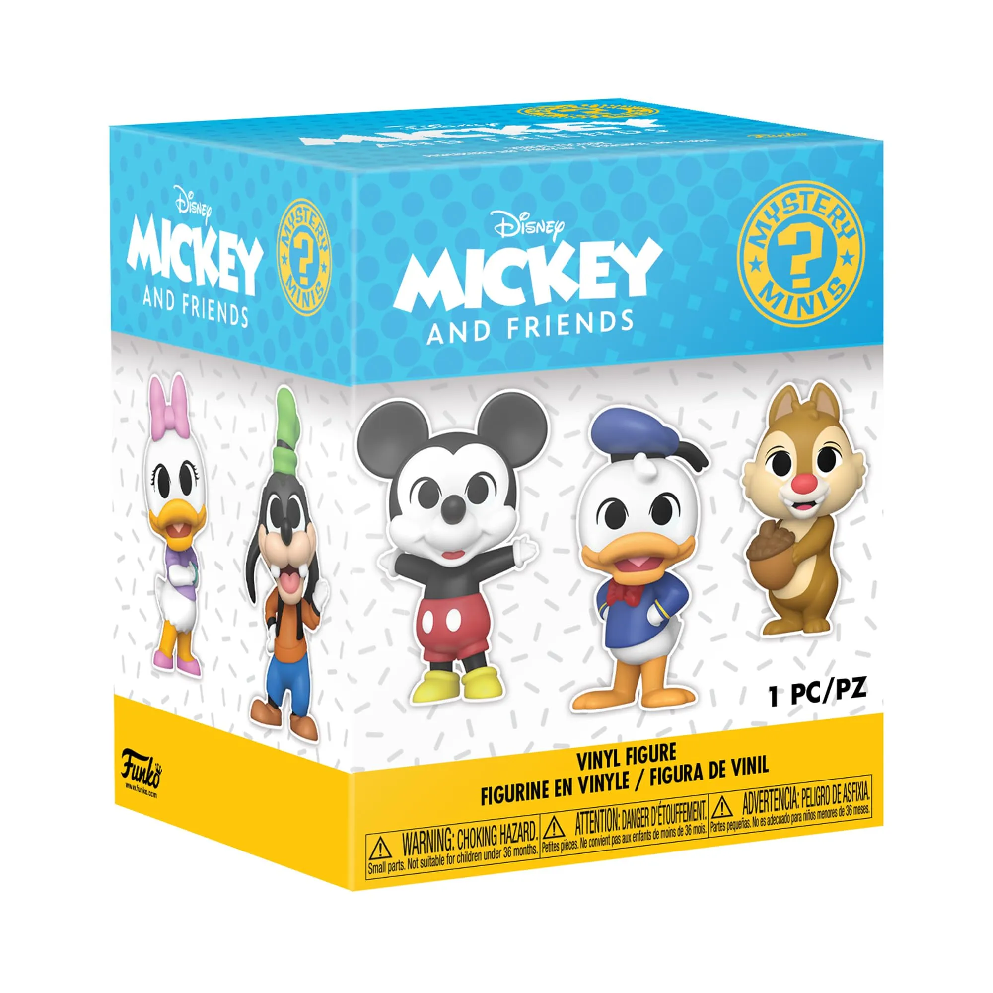 Funko Mystery Mini - Disney Classics - 1 Of 12 To Collect - Styles Vary- Figura in Vinile da Collezione - Idea Regalo - Merchandising Ufficiale - Giocattoli per Bambini e Adulti - Movies Fans