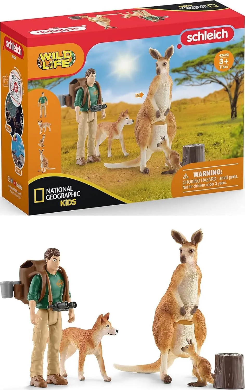 SCHLEICH AVVENTURA TRA I CANGURI (3)