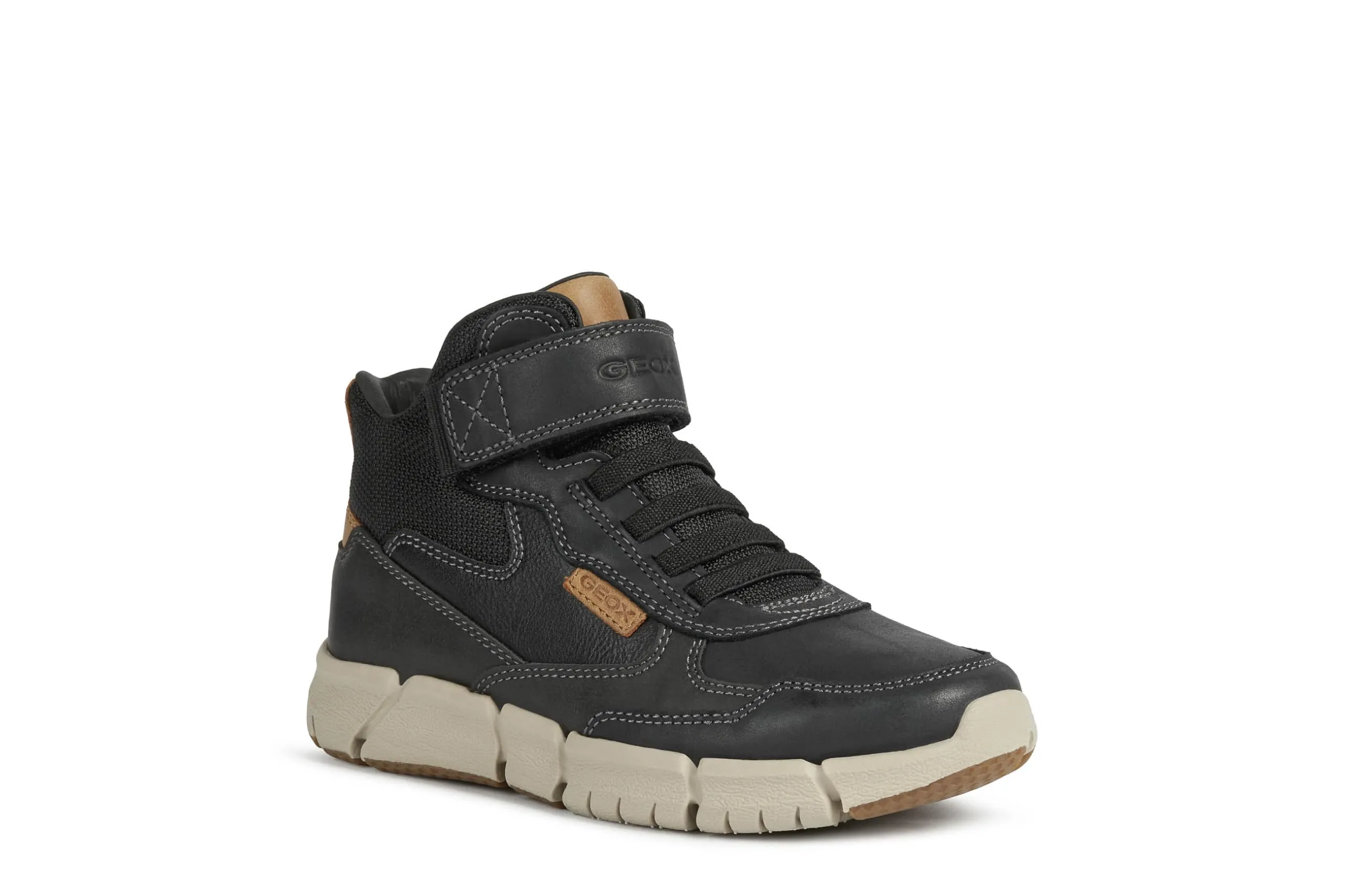 Geox Bambino J Flexyper Boy E Stivaletti Bambini e ragazzi, Nero (Black), 31 EU