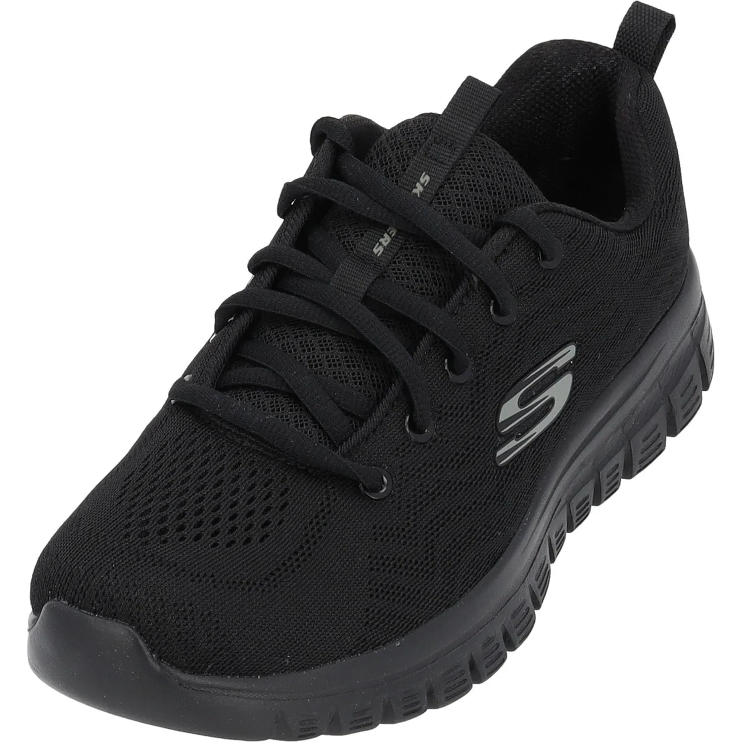Skechers Graceful Get Connected, Sneaker Donna, Nero, 37 EU