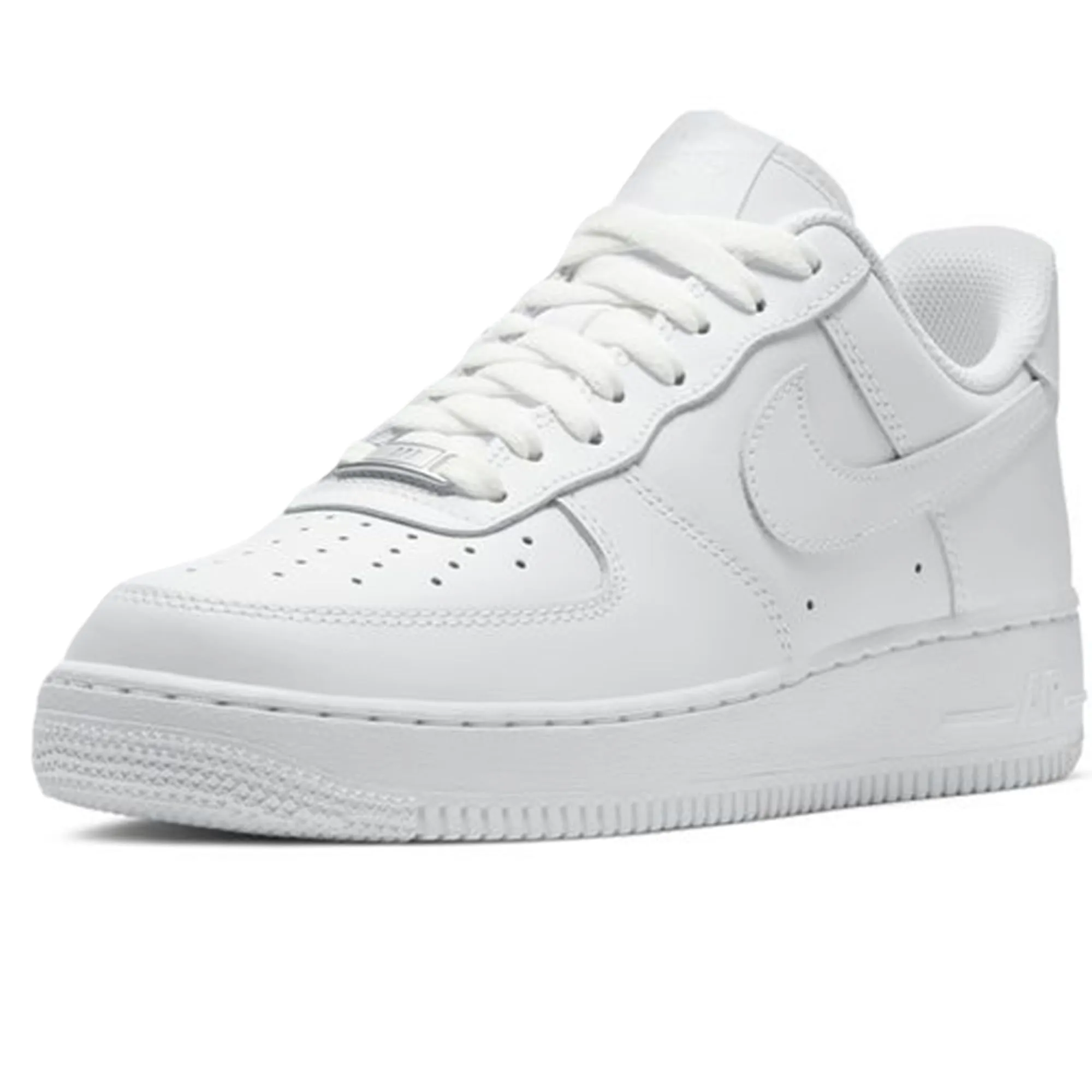 Nike Wmns Air Force 1 '07, Scarpe da Basket Donna, White Metalic Logo, 37.5 EU