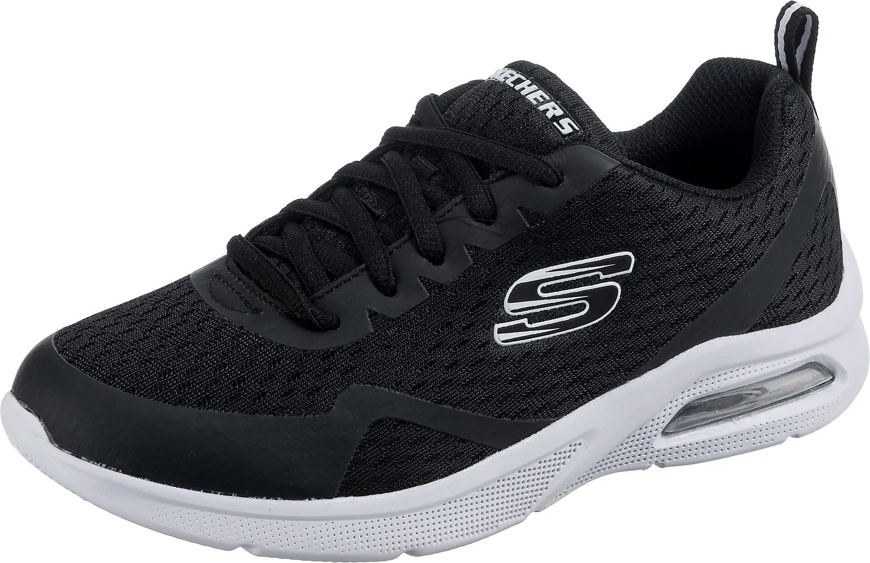 Skechers Microspec Max - Electric Jumps, Scarpe da Ginnastica Bambine e ragazze, Nero, 36 EU