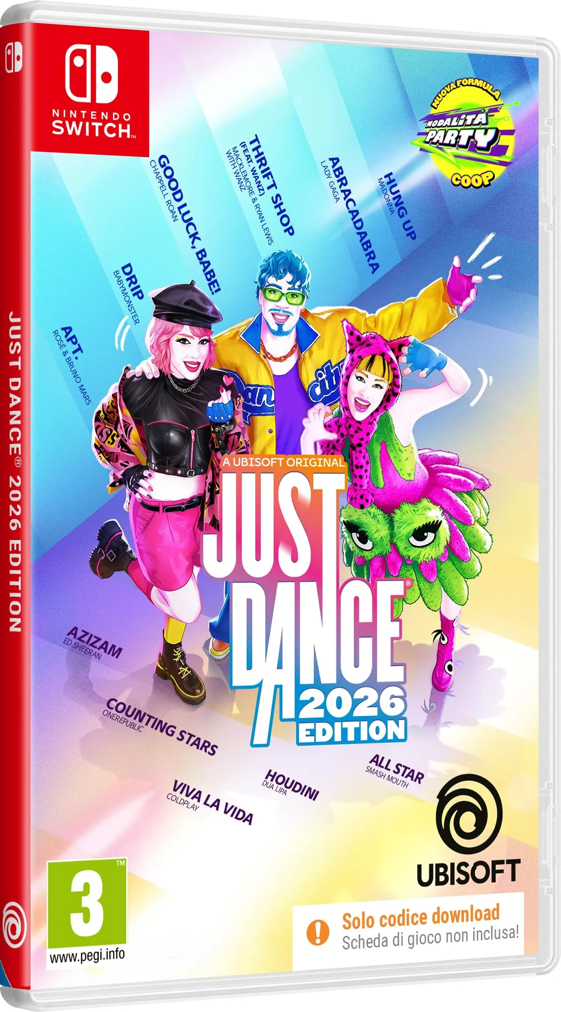 Just Dance 2026 ITA (Switch) (Scarica solo il codice)