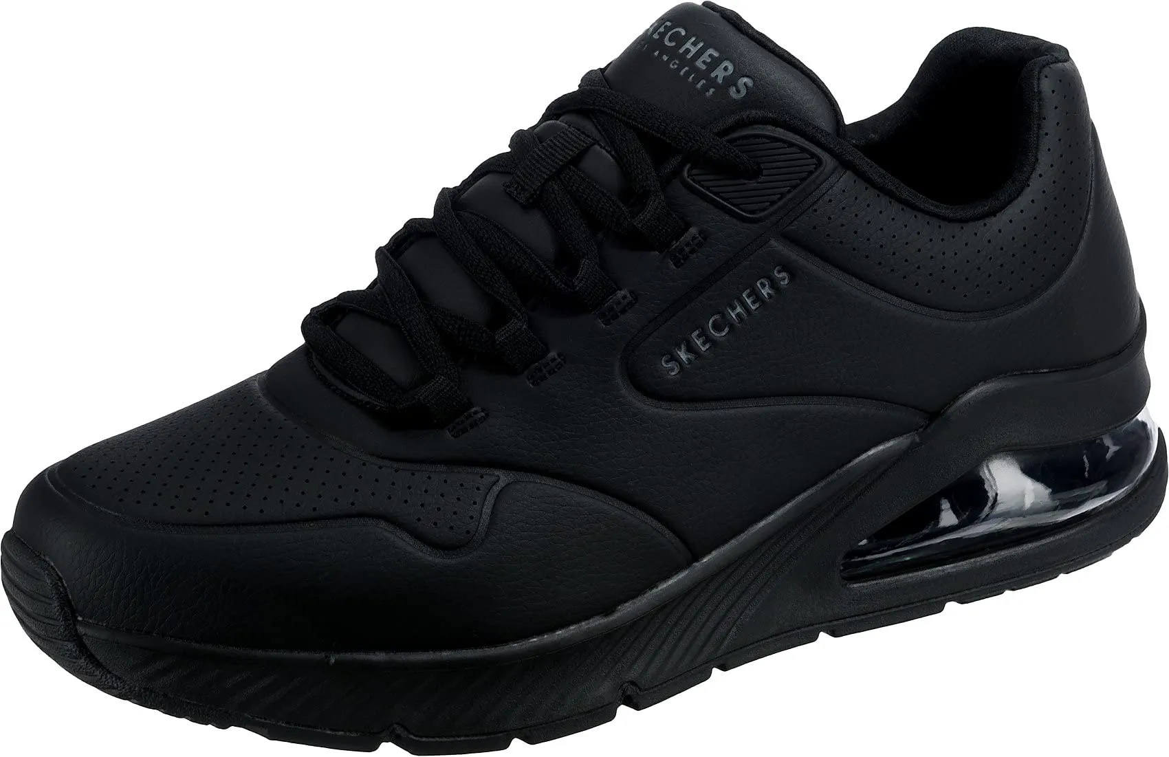 Skechers Uno 2, Scarpe da Ginnastica Uomo, Nero, 46 EU