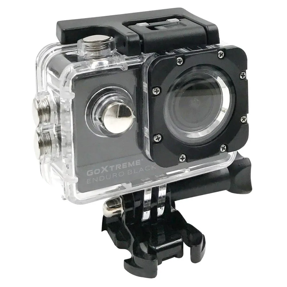 Easypix Goxtreme Enduro Black 8Mp 4K Ultra HD Wi-Fi Fotocamera per Sport d'Azione, Nero