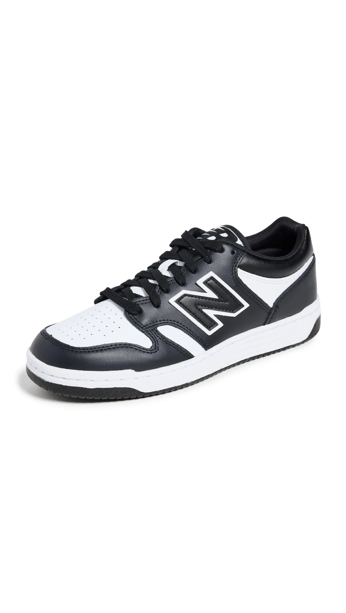 NEW BALANCE 480, Sneaker Uomo, Bianco Nero, 42 EU