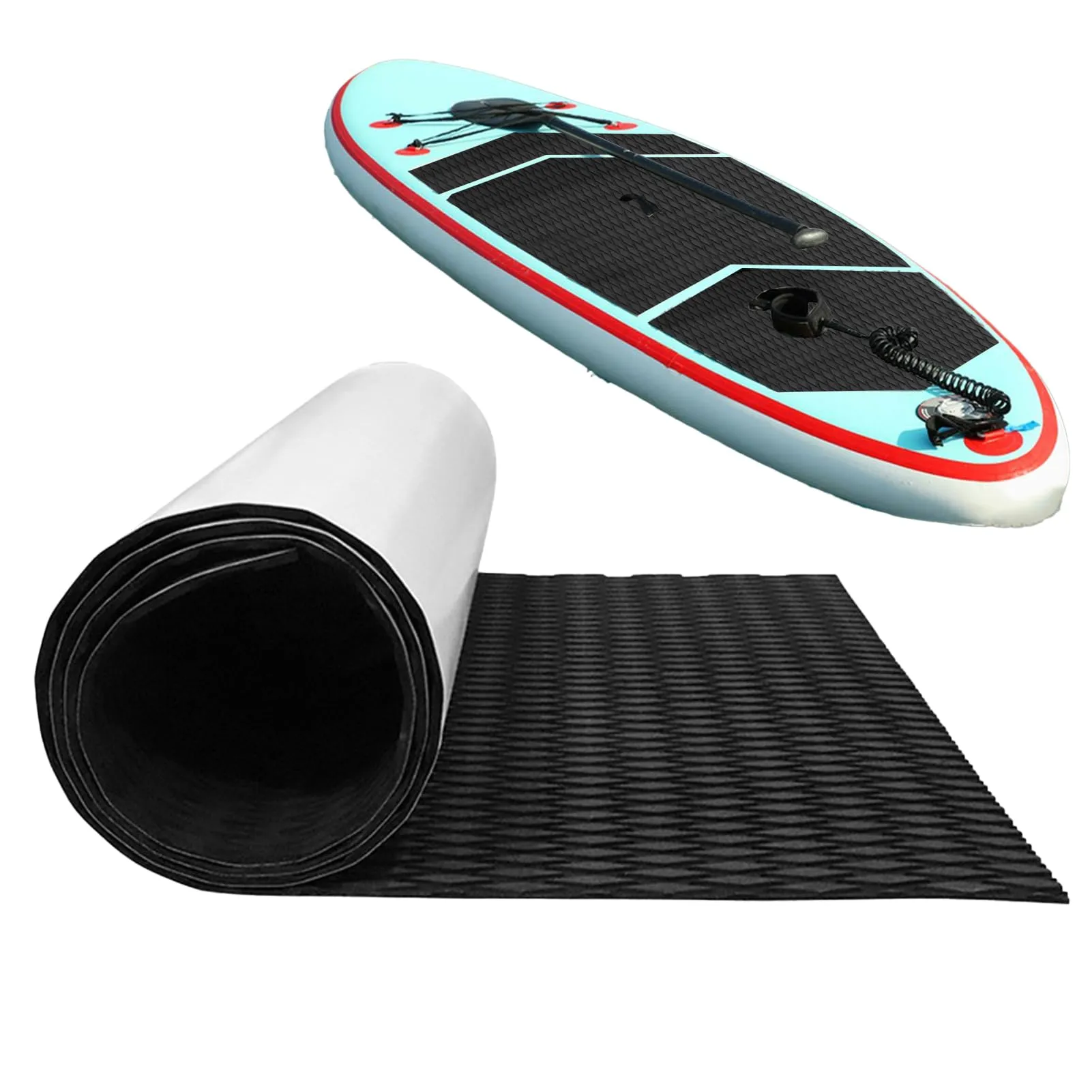 Tappetino Antiscivolo Per Barca 120x30cm Pavimentazione In Barca Tavola Da Surf Antiscivolo Tappetino Di Trazione Tappetino Per Presa Tappetino Decking Barche Pavimento Per Yacht Paddleboard Ka