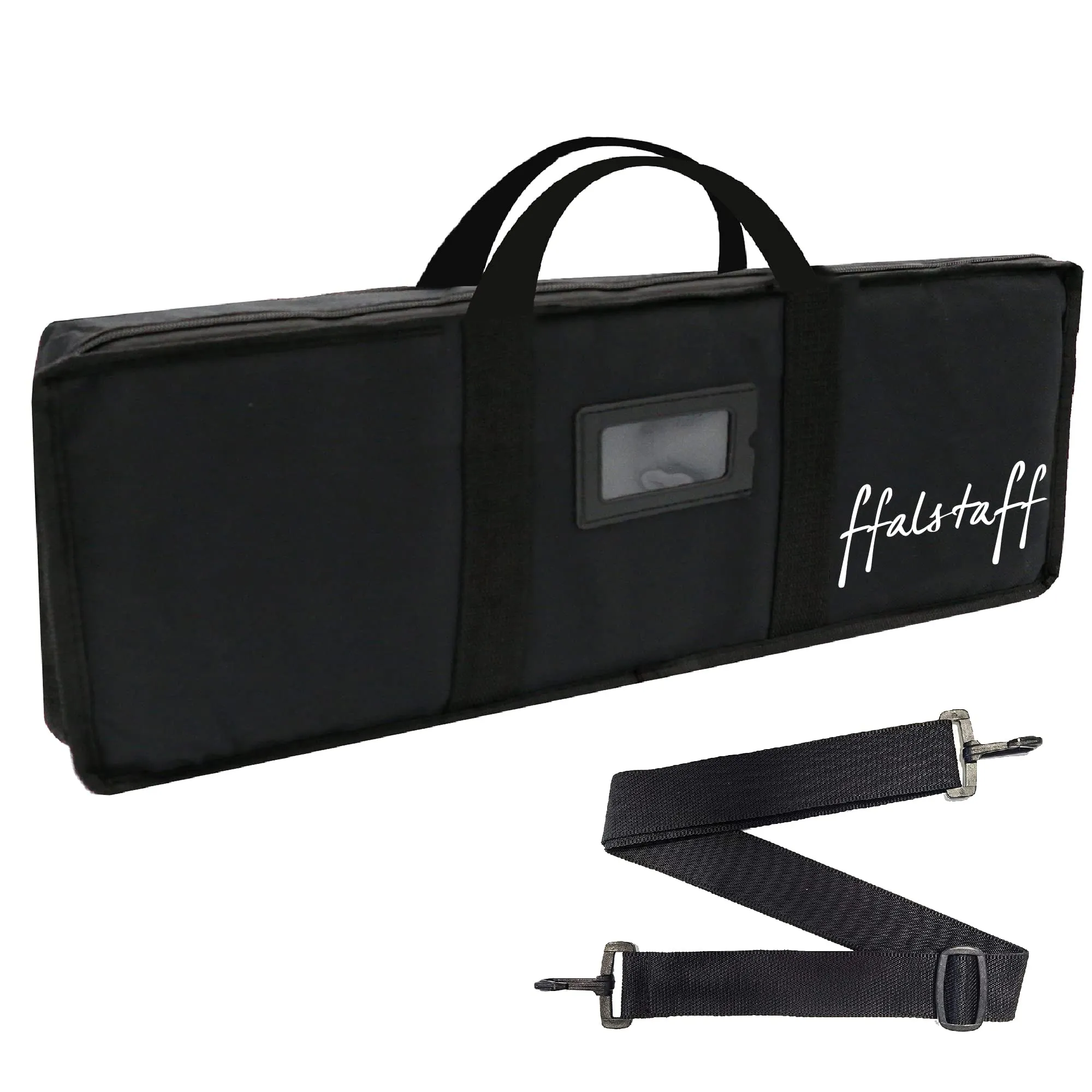 Borsa Custodia Imbottita per Tastiera SA50/51/46/SA47 ffalstaff ® Imbottitura 5 mm, con Tracolla regolabile Consigliata per Tastiera SA46/47 | Manifattura di altissima qualità