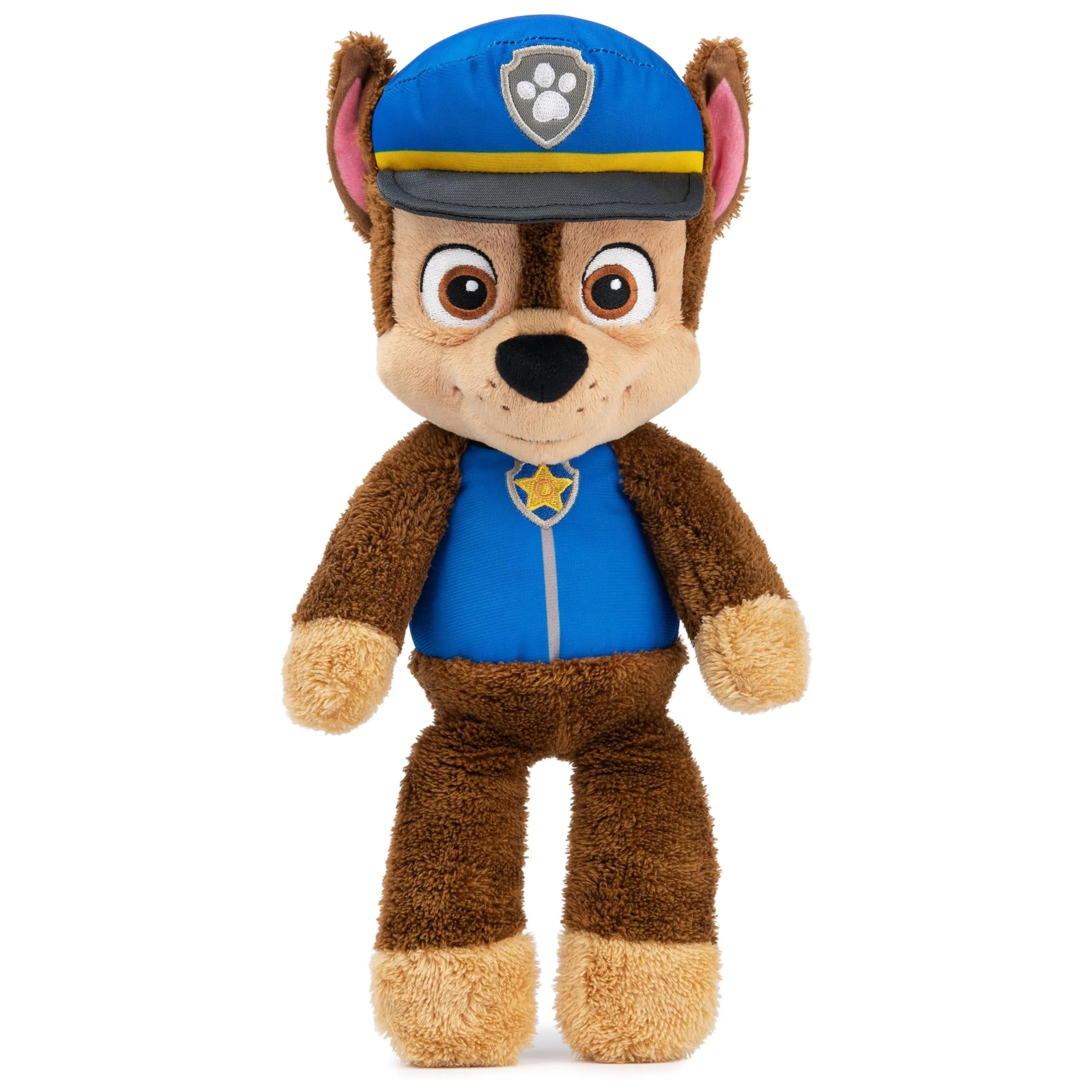 Paw Patrol LA PAT PATROUILLE - PLUCHE GUND 35 CM TAKE-A-LONG CHASE - Peluche Chase Taglia 35 cm - Lavabile in superficie - Giocattolo prima età Giocattolo bambino 12 mesi