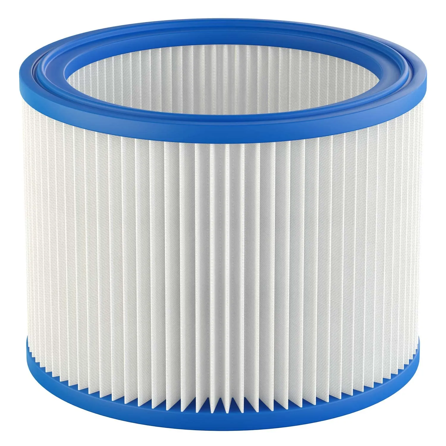 vhbw Filtro a pieghe rotondo compatibile con Aspirapolvere, robot aspirapolvere, aspirapolvere multiuso Nilfisk/Alto/Wap Aero 20, 21, 25, 26, 31