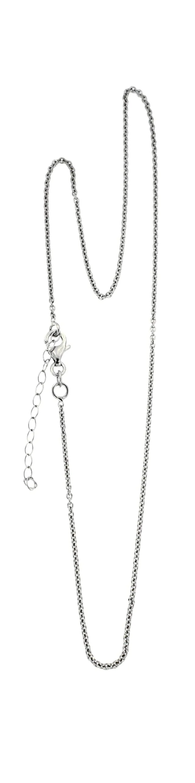 Catena forzatina 50 per collana o bracciale, unisex, in argento 925 anallergico e nickel free.