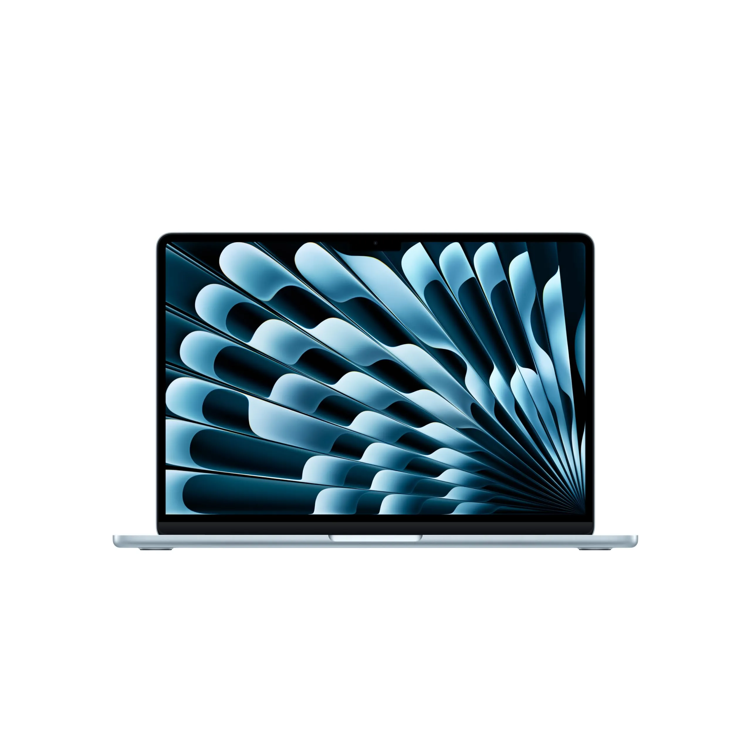 Portatile Apple MacBook Air 13" con chip M4 (2025): progettato per Apple Intelligence, display Liquid Retina da 13,6", 16GB di memoria unificata, 256GB di archiviazione SSD, Touch ID; Celeste