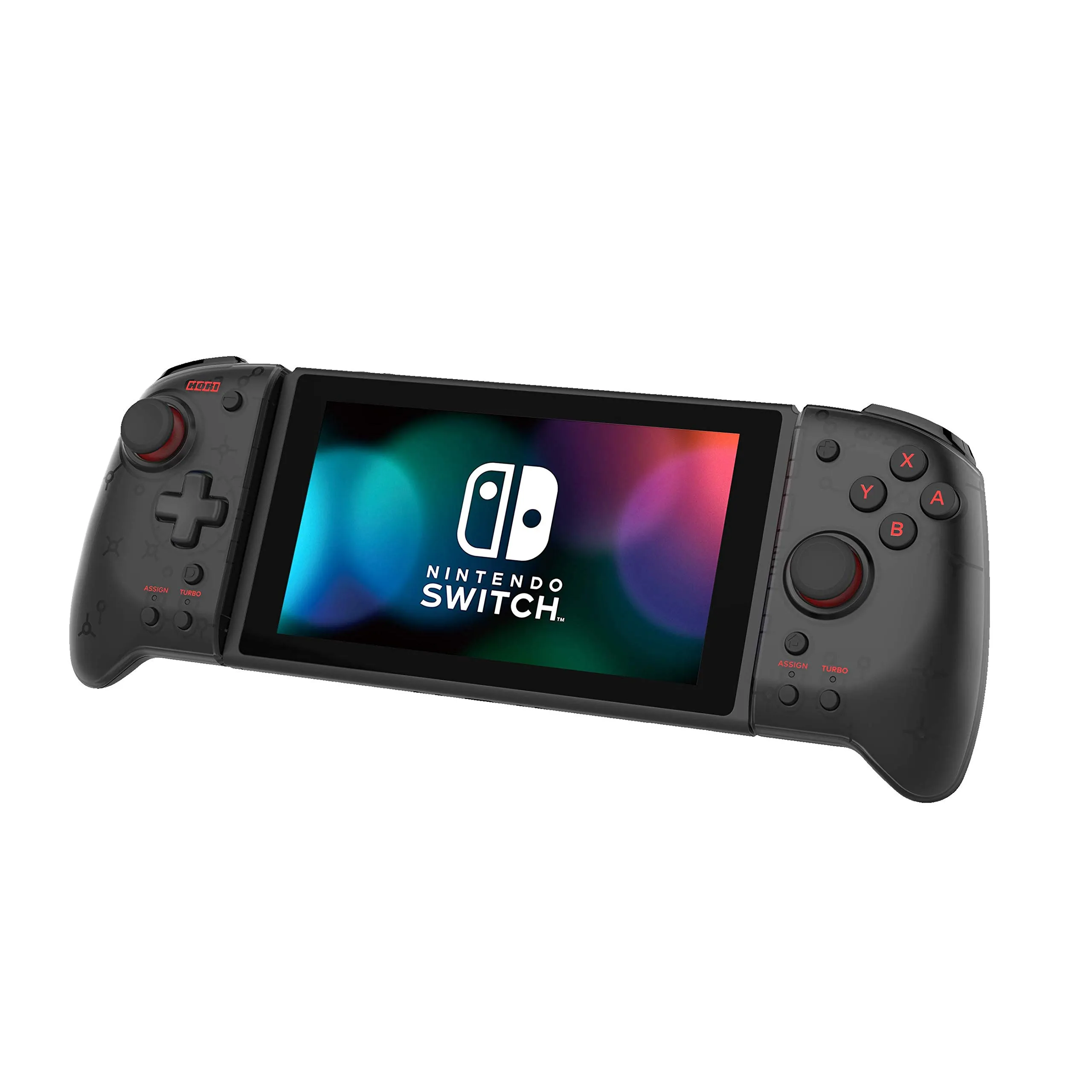 Hori Nintendo Switch Split Pad Pro (Black) Ergonomic Controller for Handheld Mode Only - Officially Licensed By Nintendo - Nintendo Switch