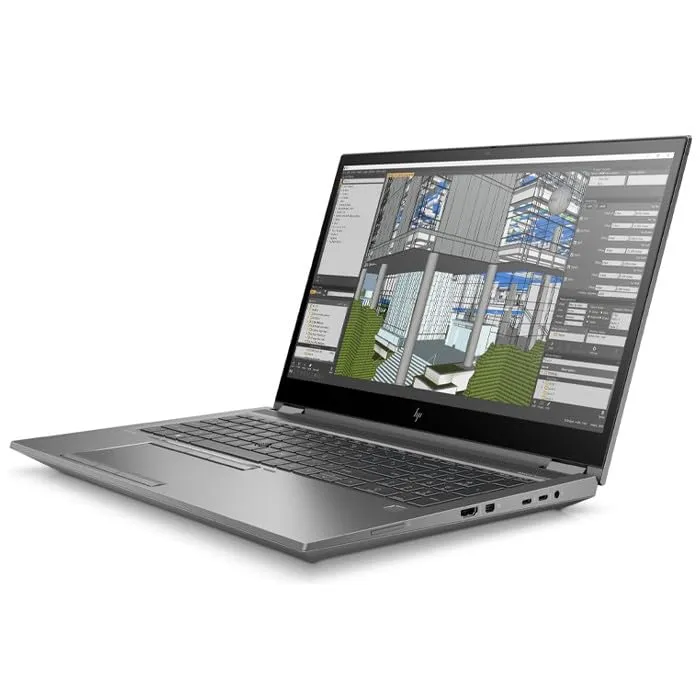HP ZBook Fury 15 G8, Notebook Professionale, 15.6" FHD, Intel i7-11850H, 32GB RAM, SSD 512GB, NVIDIA Quadro T1200 4GB, Windows 11 Pro, Argento (Ricondizionato)