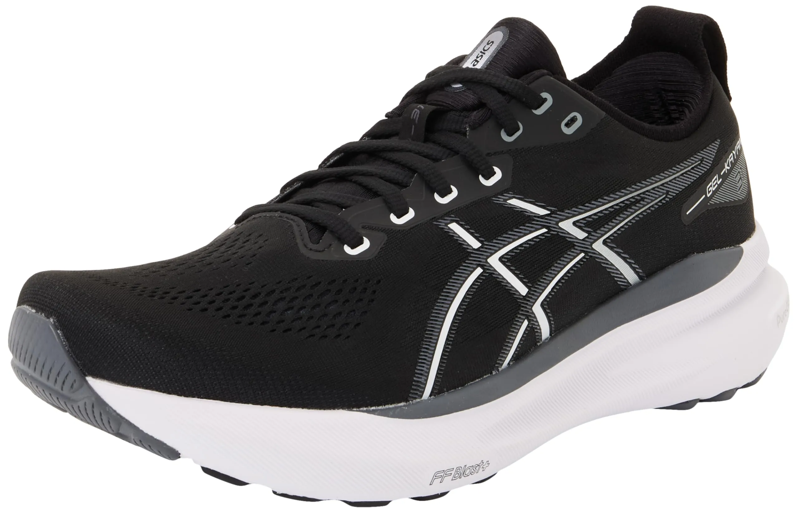 ASICS Sneaker Uomo Gel-Kayano 31, Nero/Bianco, 46 EU