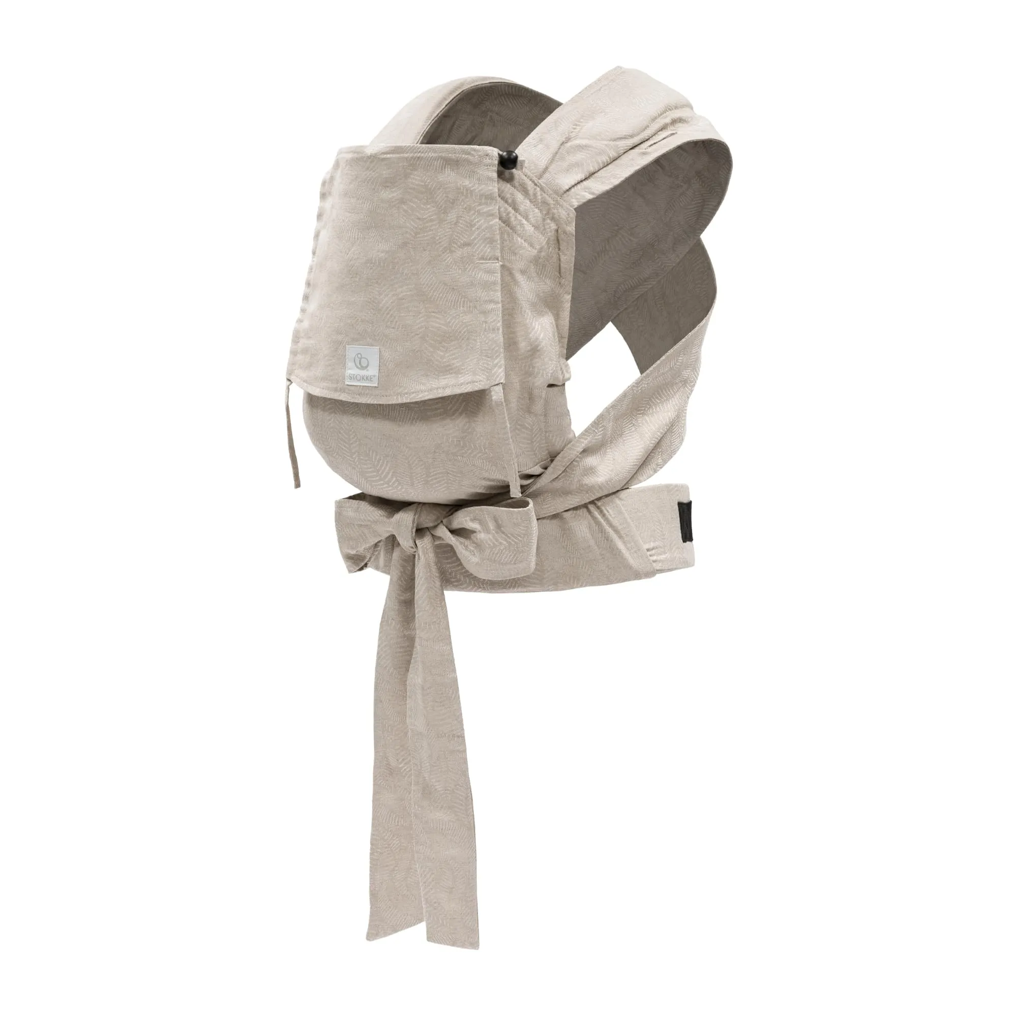 Marsupio Stokke Limas, Floral Beige (OCS) - Marsupio per neonati con mezza fibbia - Tre opzioni di trasporto - Sicuro, dalla nascita fino a 15 kg