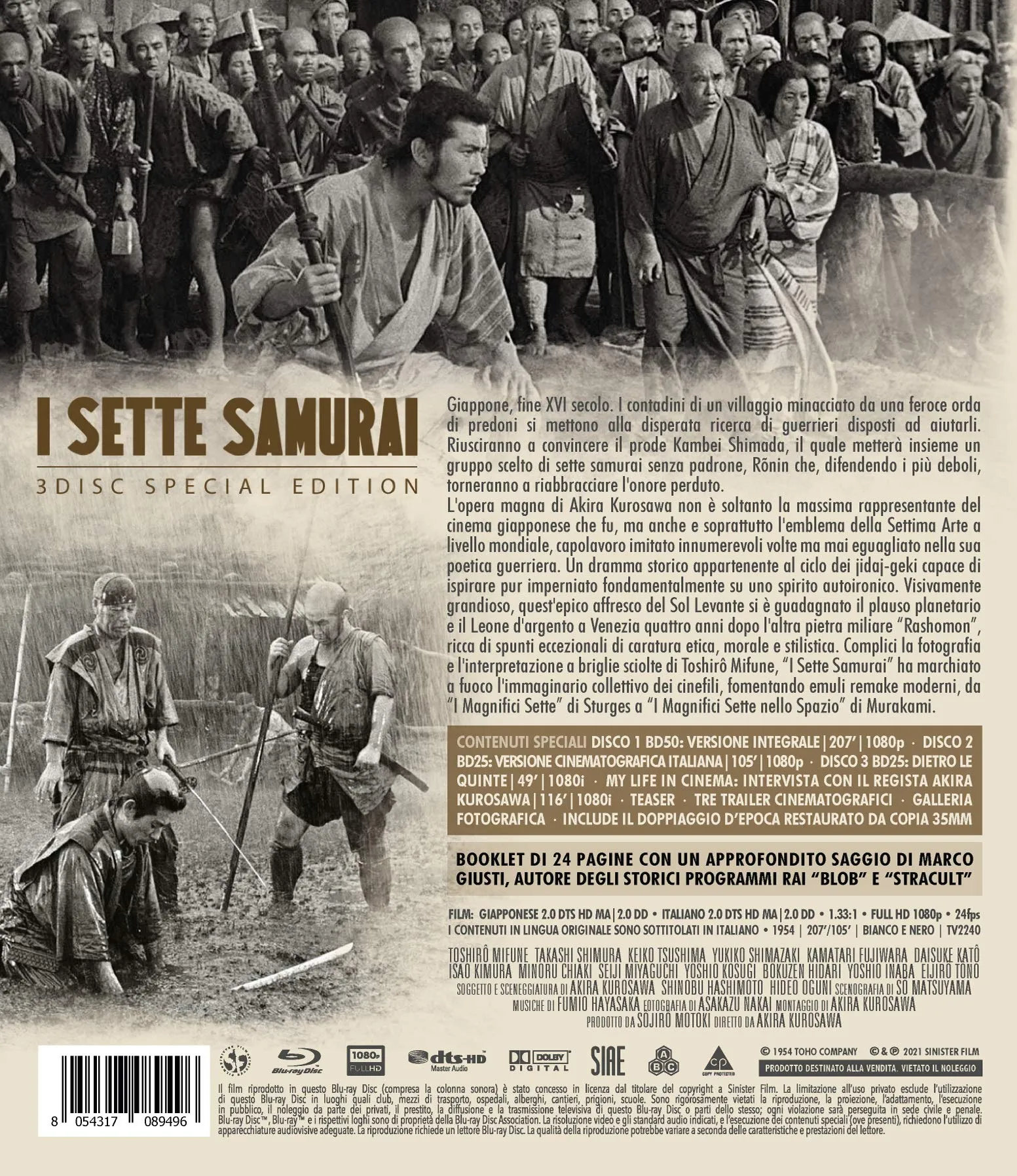 I Sette Samurai (Spec. Edit.) ( Box 3 Br)