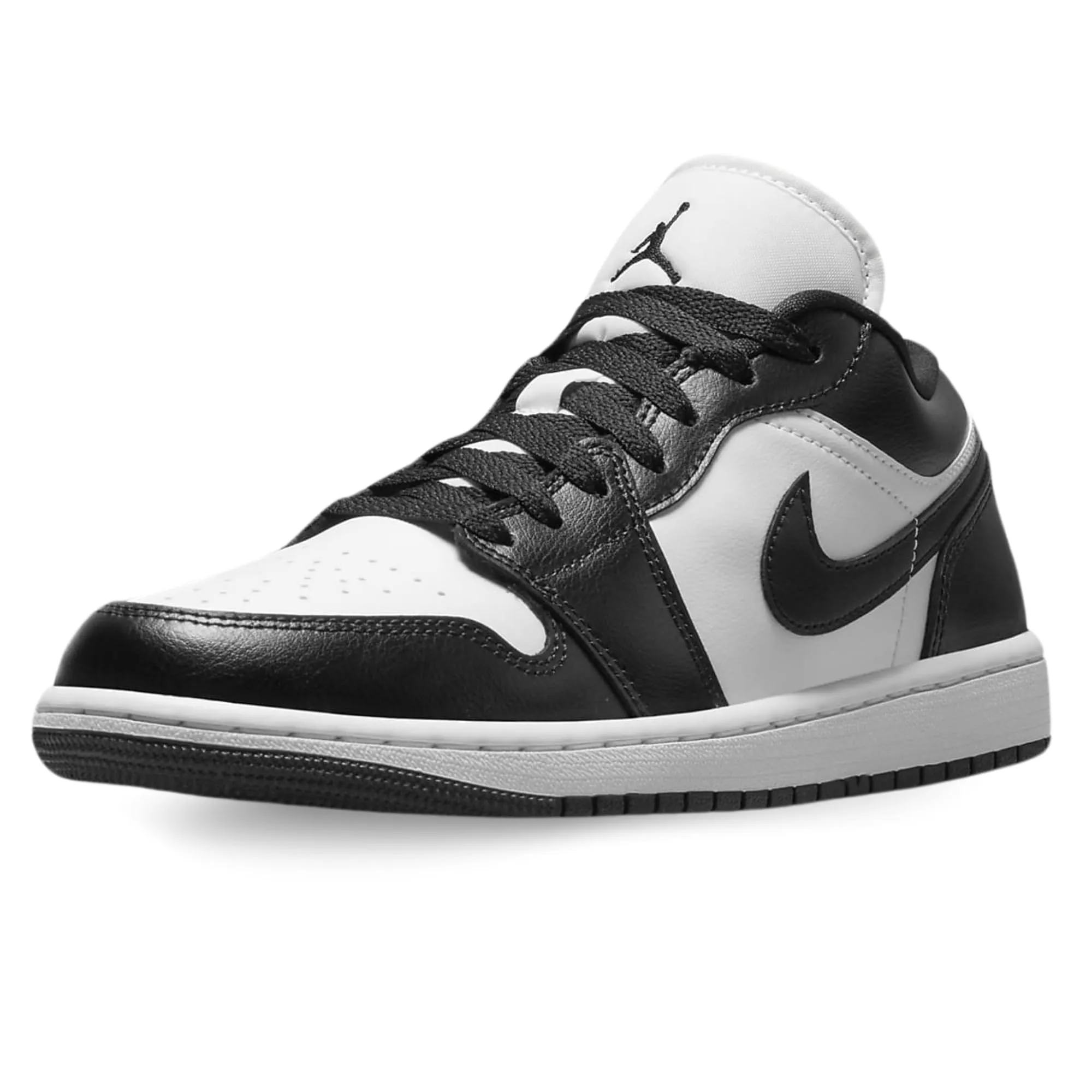NIKE Wmns Air Jordan 1 Low, Sneaker Donna, Bianco/Nero-Nero, 39 EU