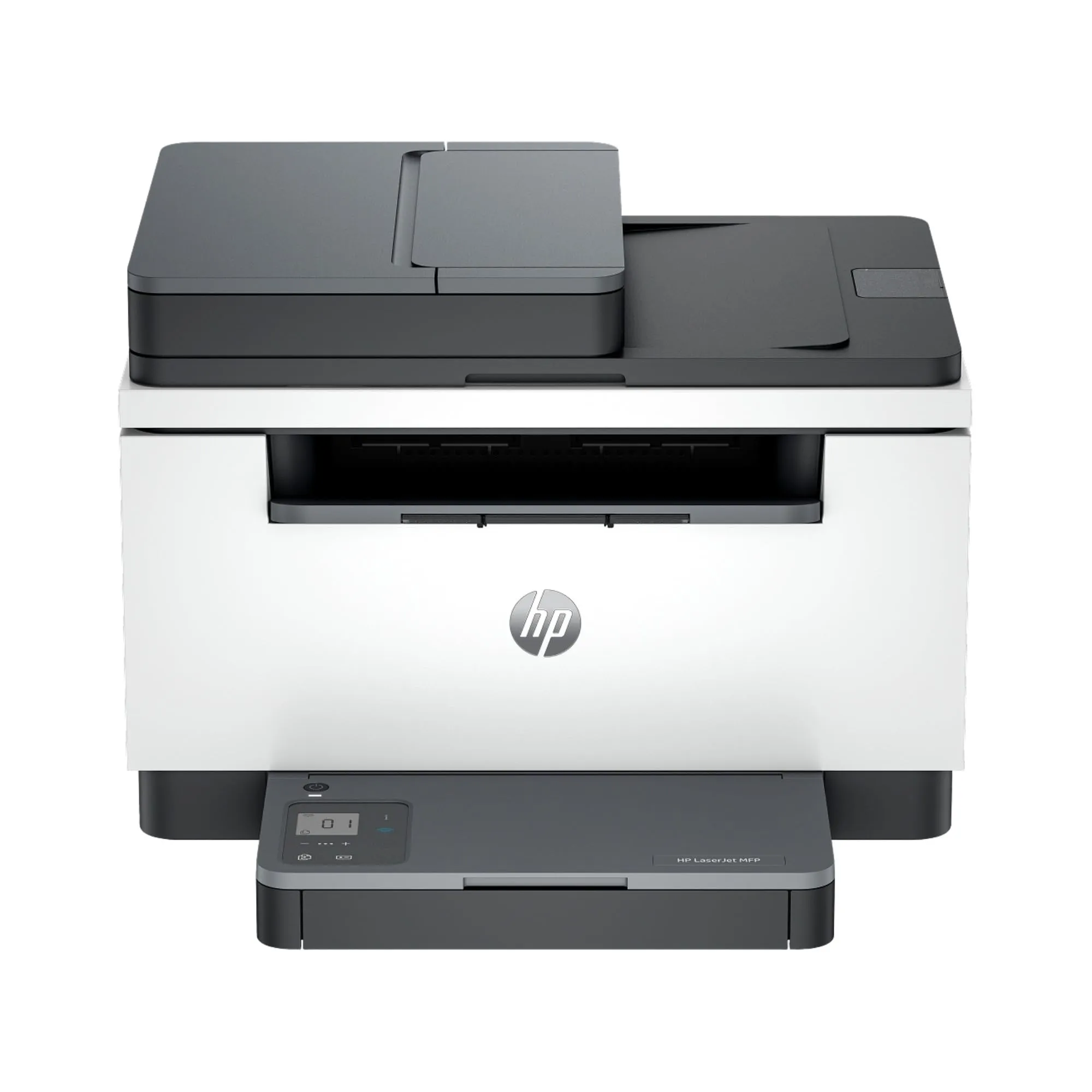 HP LaserJet M235sdw 8J9K7F, Stampante Multifunzione A4, Stampa Fronte e Retro Automatica in Bianco e Nero, 27 ppm, WiFi, Ethernet, USB, ADF, HP Smart, No Fax, Schermo LCD a icone, Grigia
