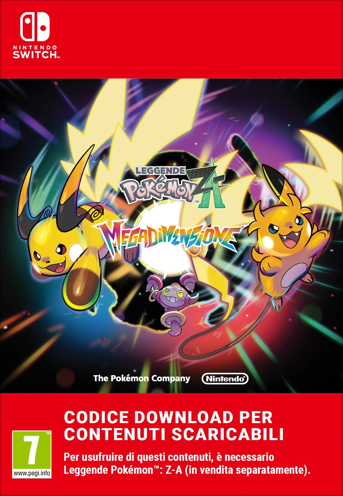 Leggende Pokémon: Z-A – DLC Megadimensione Standard | Nintendo Switch - Codice download
