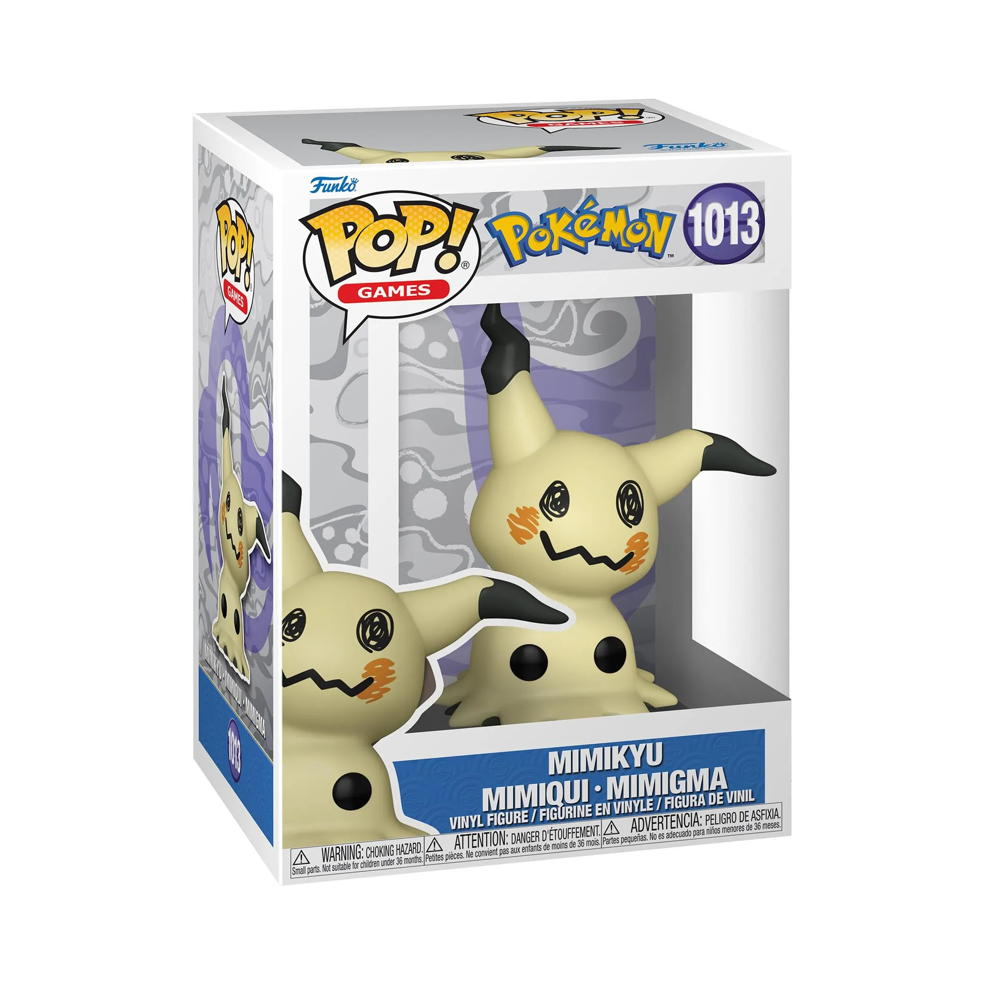 Funko Pop! Games: Pokemon - Mimikyu - Figura in Vinile da Collezione - Idea Regalo - Merchandising Ufficiale - Giocattoli per Bambini e Adulti - Video Games Fans - Figura per i Collezionisti