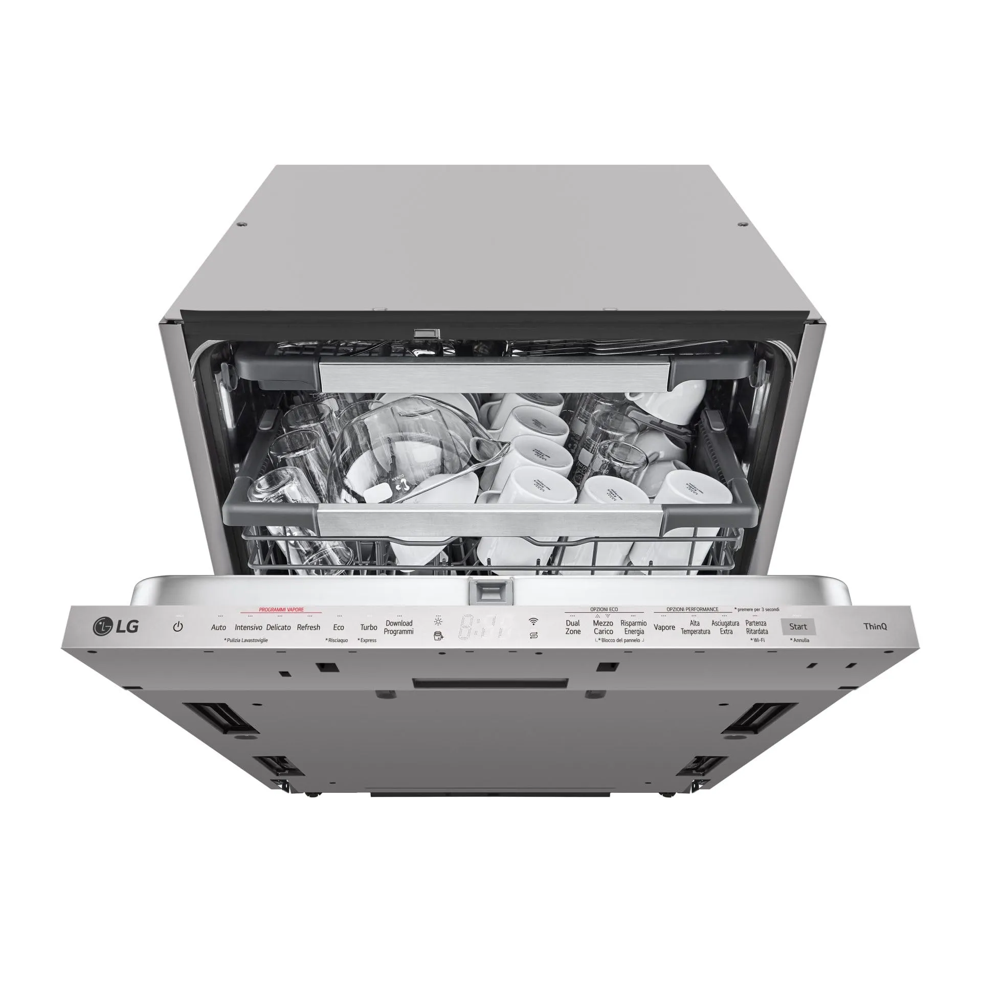 DB597TXS - Lavastoviglie da Incasso, 14 Coperti, Scomparsa Totale, Classe energetica A