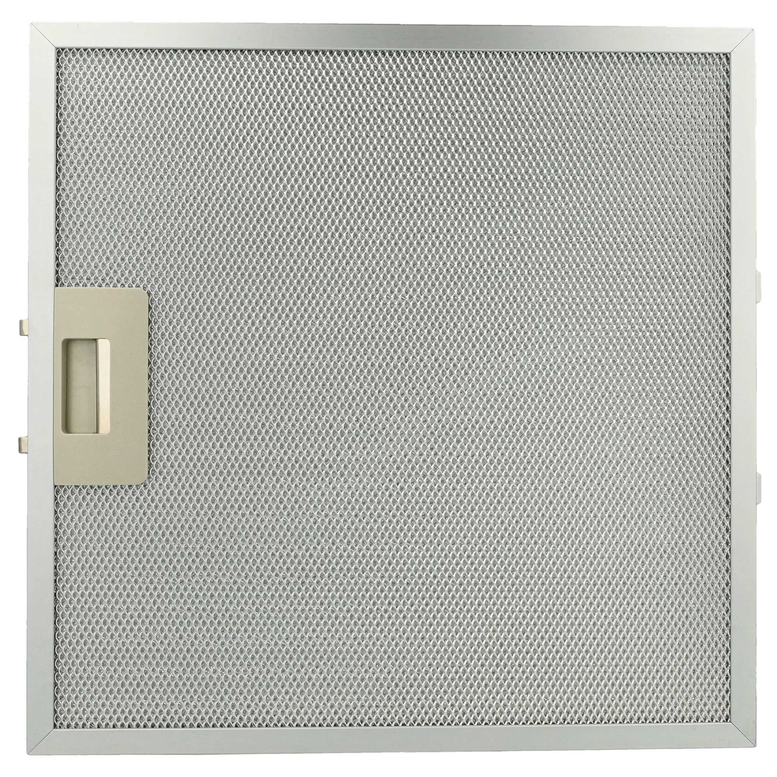 vhbw Filtro anti-grasso in metallo, filtro permanente 32 x 32 x 0,85cm per Juno, Maytag, Privileg, Whirlpool cappa per cucina metallo