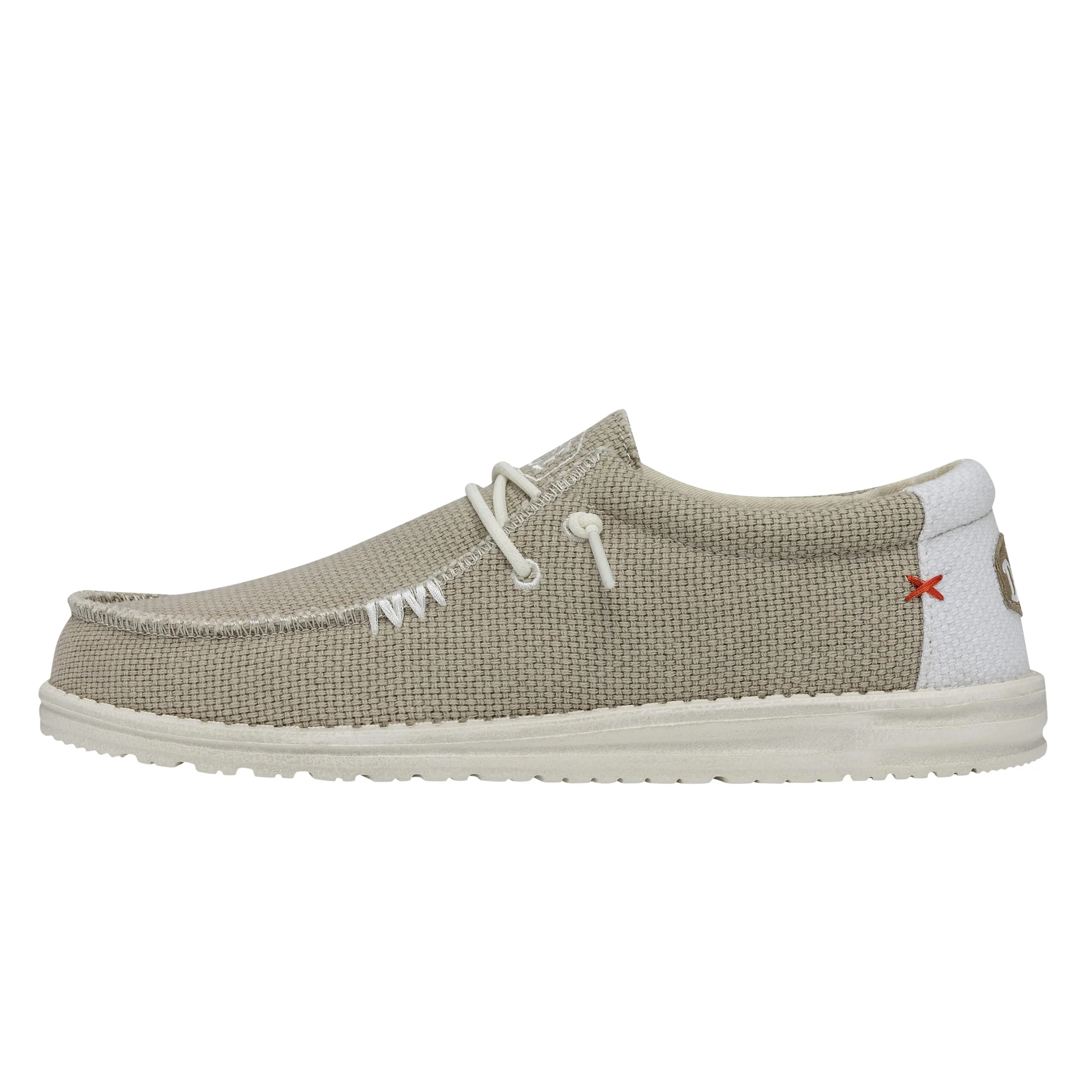 Hey Dude Sneakers Unisex, Bianco Sporco, 45 EU