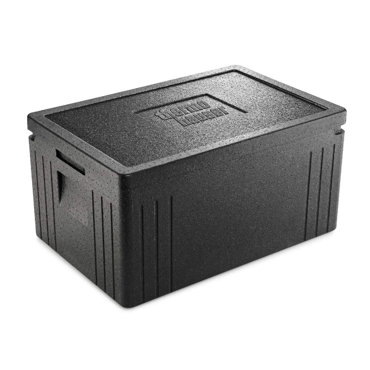 Thermohauser GN 1/1 Eco Line Contenitore termico in EPP con coperchio, 45,0 l, colore: nero