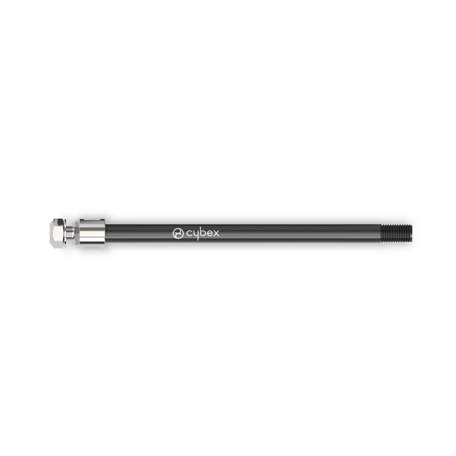 Cybex Perno passante per rimorchio per bici Cybex con perno posteriore da 12 mm, 169 - 184 mm (M12 x 1.0), Nero
