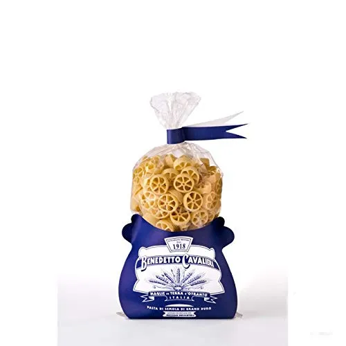 X4 PASTA CAVALIERI RUOTE MEDIE DI SEMOLA DI GRANO DURO - PRODOTTO ARTIGIANALE MADE IN SALENTO (4 X 500gr)
