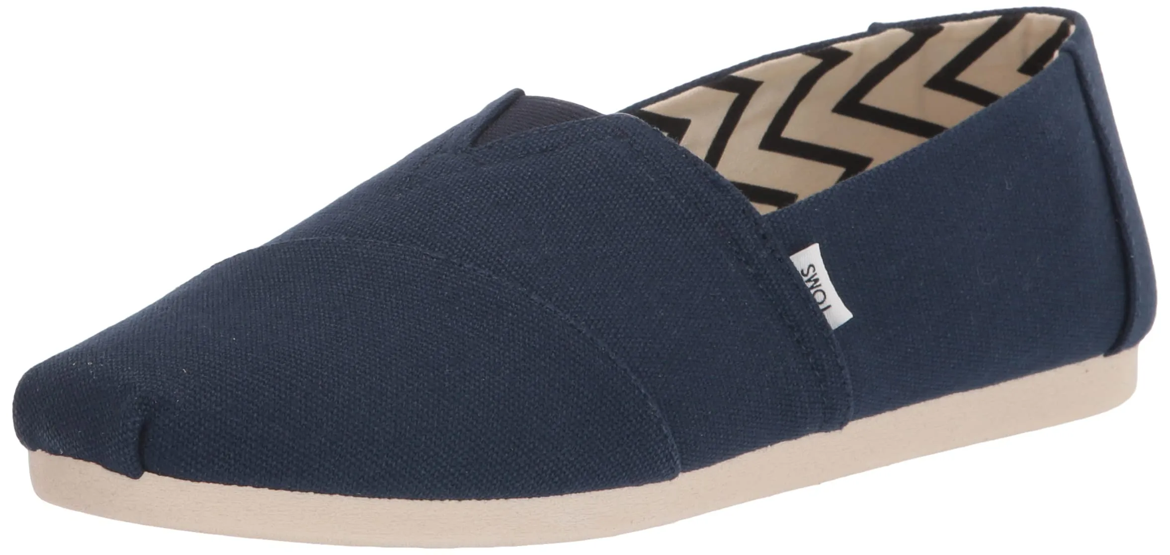 TOMS Alpargata Espadrillas In Cotone Al 100% Da Uomo, Colore Blu Scuro - EUR 45