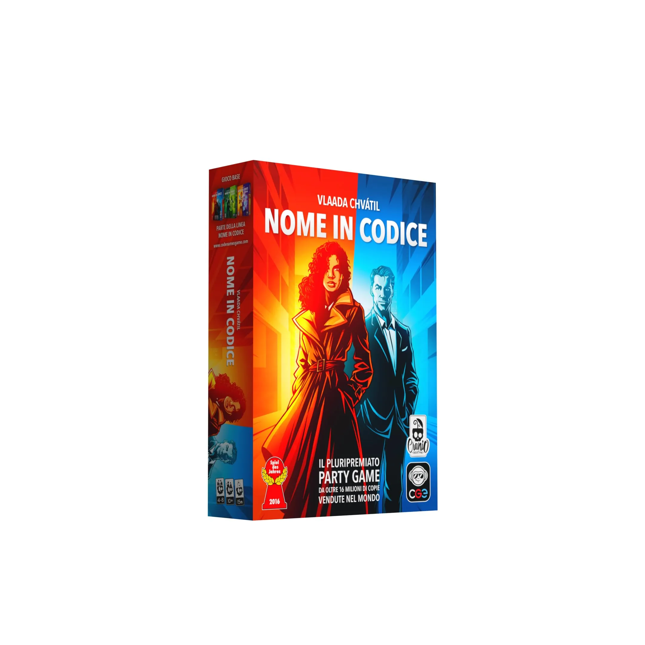 Cranio Creations - Nome in Codice, Seconda Edizione - Il Grande Classico dei Party Game in una Nuova Veste - Edizione in Lingua Italiana