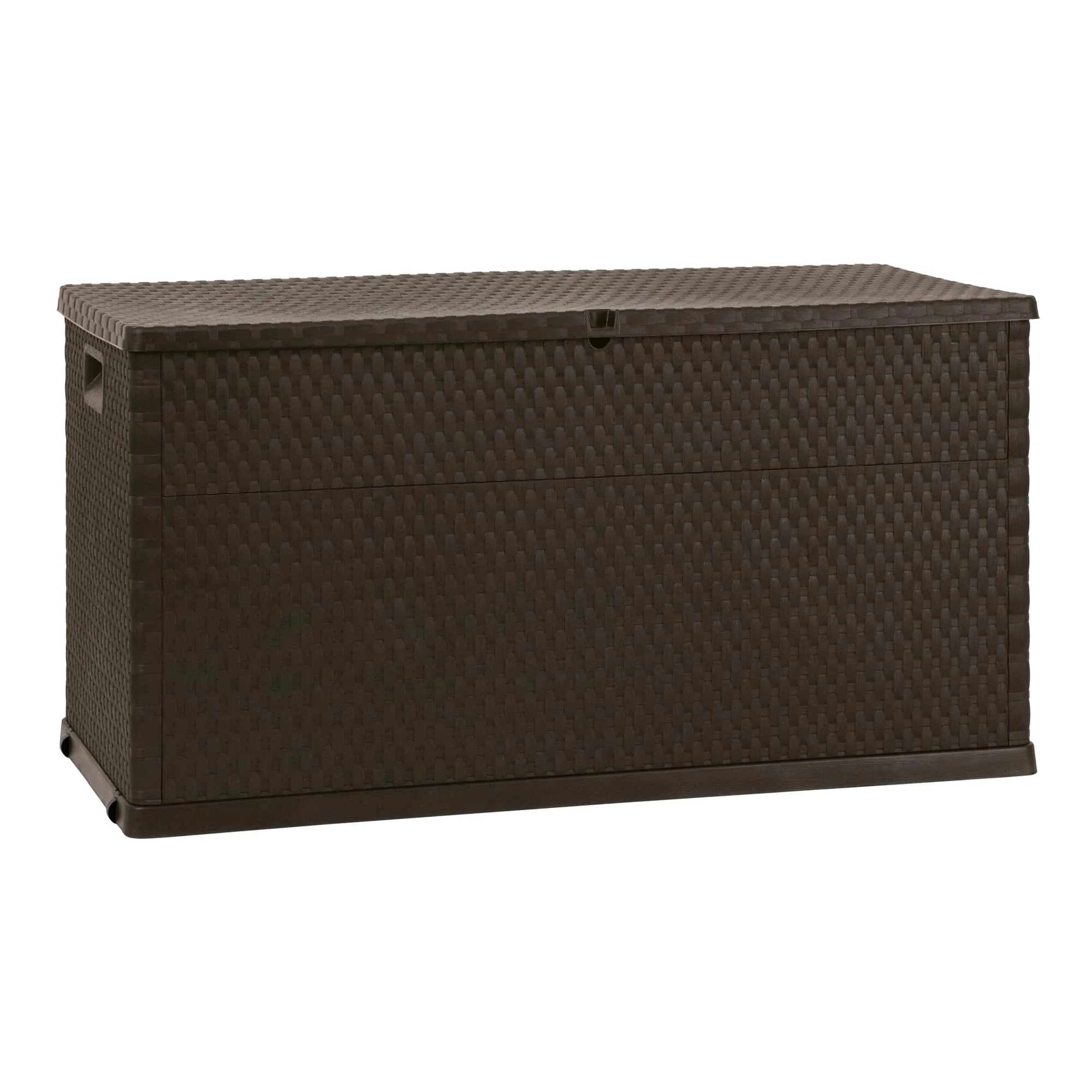Toomax Baule multibox in plastica con effetto Rattan, da 420 litri, colore marrone