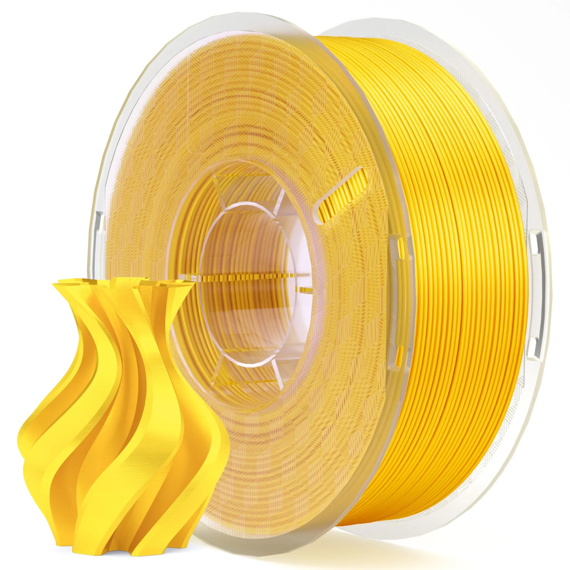 ELEGOO Filamento PLA 1,75 mm Oro 1 KG, Filamento per Stampante 3D Precisione dimensionale +/- 0,02 mm Filamento di Stampa 3D Adatto alla maggior parte delle Stampanti 3D FDM