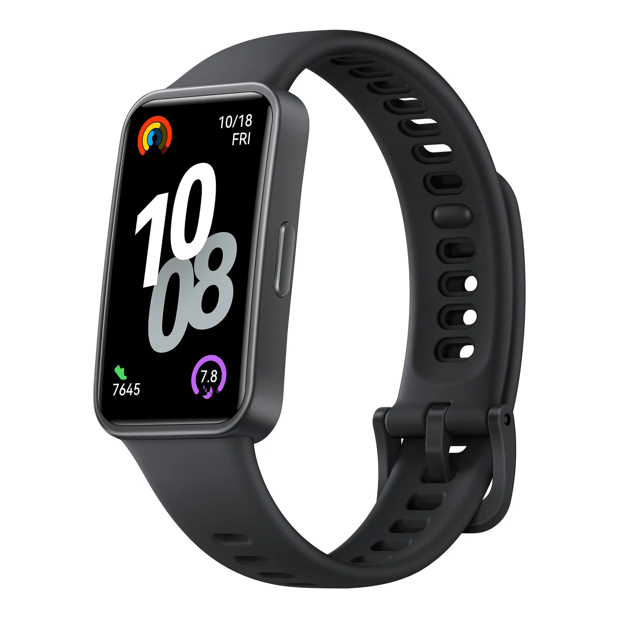 HUAWEI Band 10 Smartwatch, Monitoraggio del Fitness Tramite AI, Analisi Avanzata del Sonno, Variabilità della Frequenza Cardiaca Media Durante il Sonno e Approfondimenti, 14 Giorni, iOS & Android