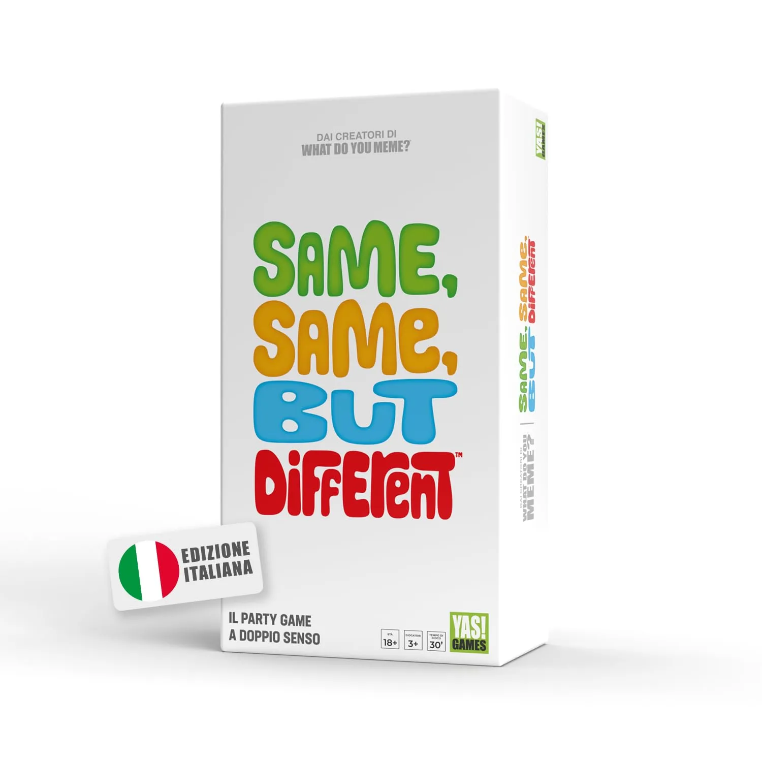 Rocco Giocattoli YAS Games - Same Same But Different - L'unico in Italiano, 18+