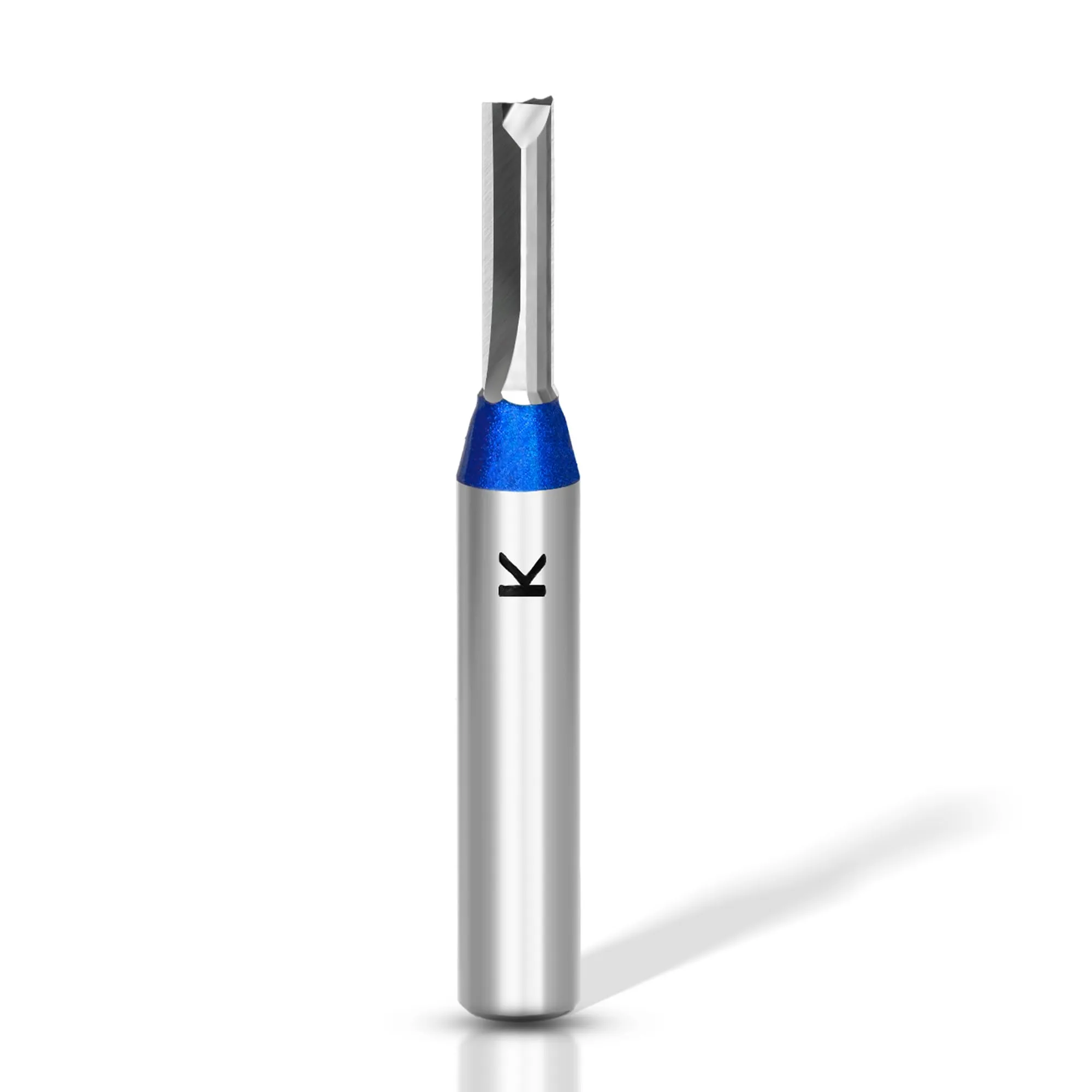 ASNOMY Fresa per scanalature da 5 mm, fusto da 8 mm, in metallo duro, fresa dritta per legno