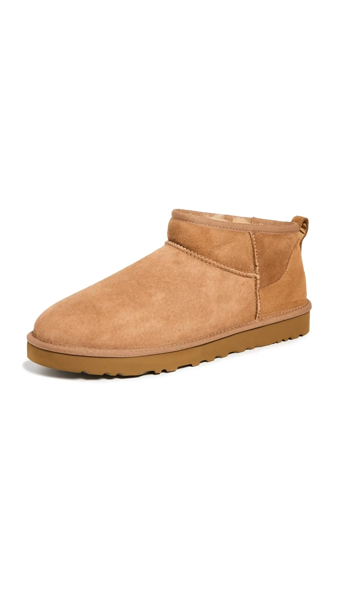 UGG Stivaletti M Classic Ultra Mini in Pelle Marrone