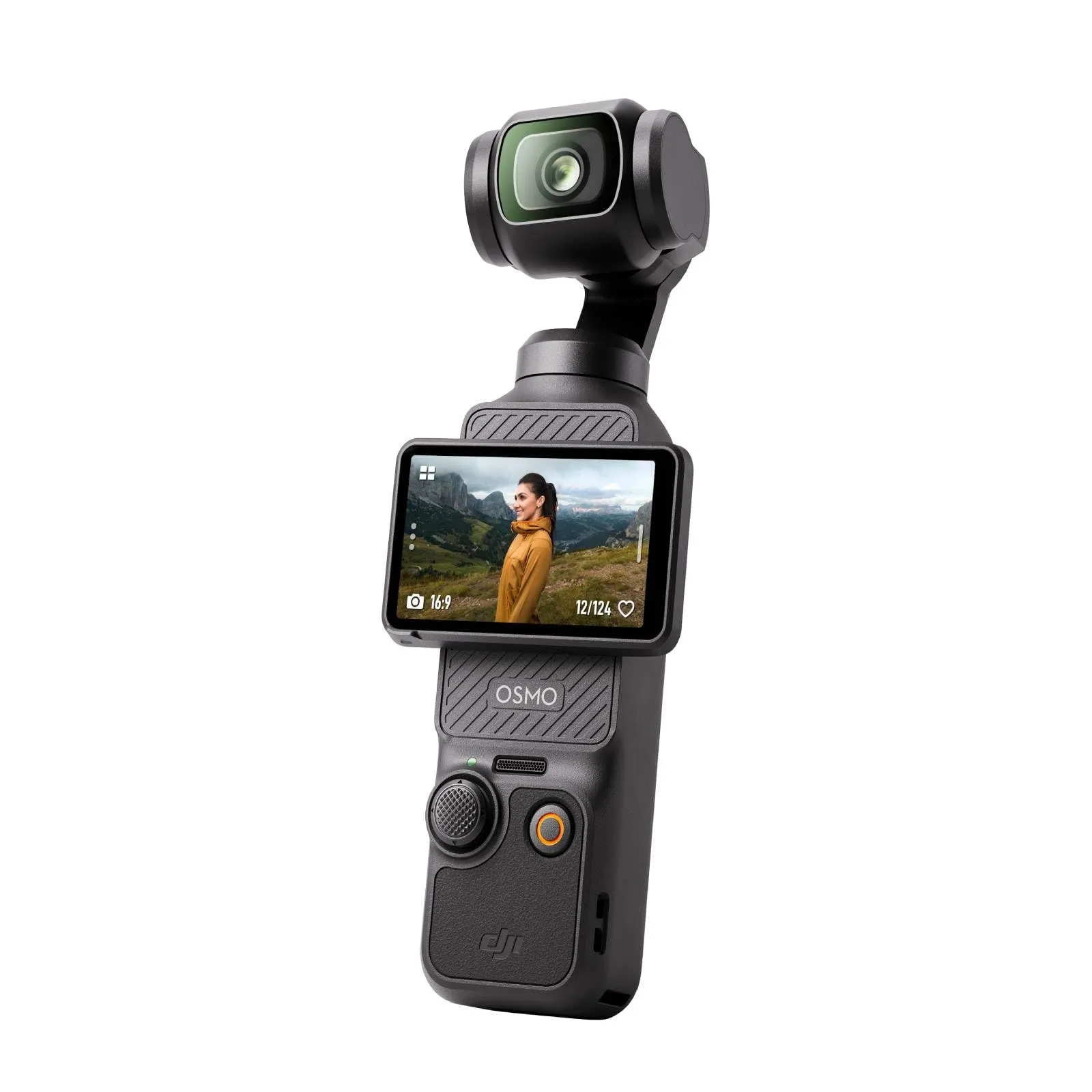 DJI Osmo Pocket 3 + Trasmettitore Mic Mini (Bianco artico), Fotocamera per Vlog con CMOS da 1'' 4K/120fps, Stabilizzazione a 3 Assi, Messa a Fuoco Rapida, Tracciamento di Volti/Oggetti, per Fotografia