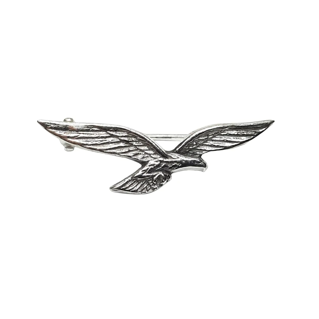 Spilla in argento solido marchio di garanzia 925 aquila