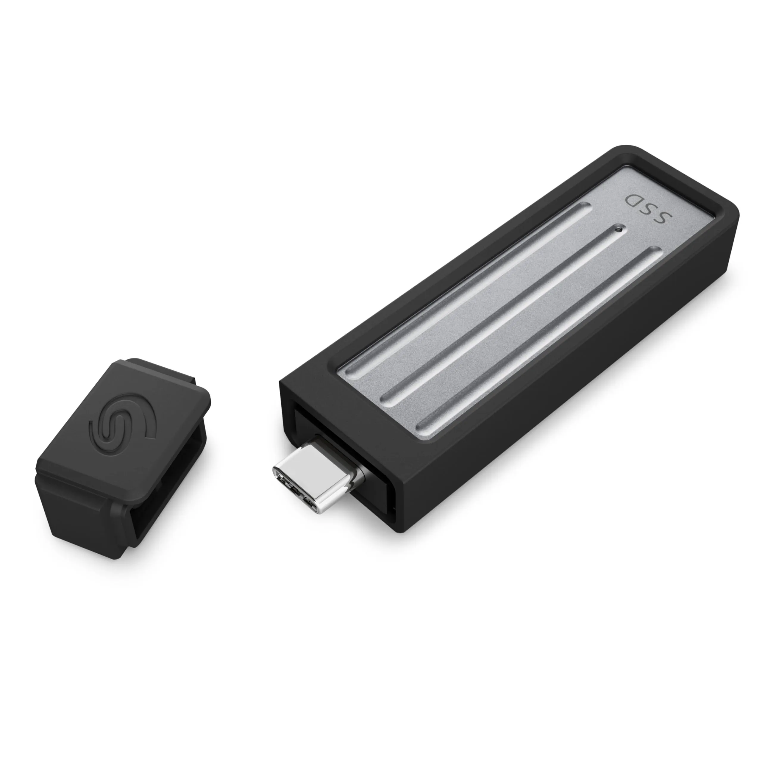 Seagate Ultra Compact 2TB, esterno SSD, 1000MB/s, USB 3.1 Typ C, Dark Blue, Data Rescue Service (STMX2000400)