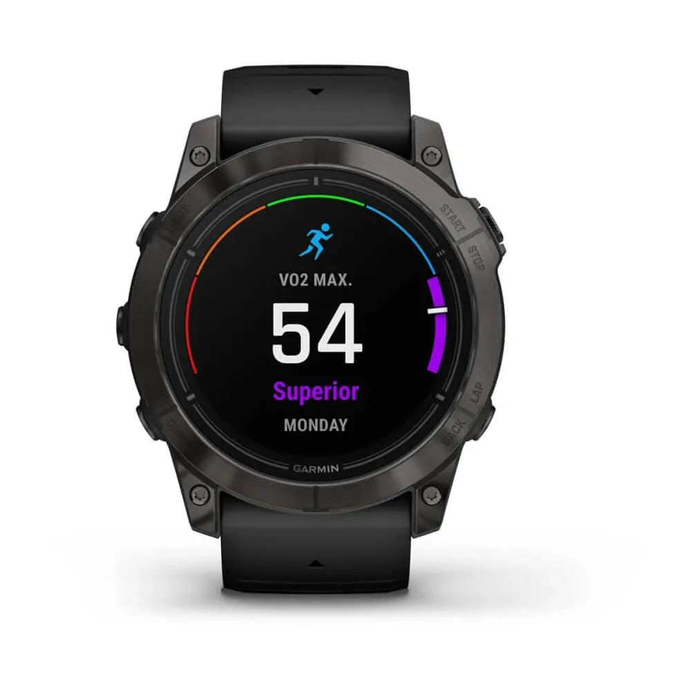 Epix Pro (Gen 2) 51 mm, banda, grigio carbonio/nero, 51 mm, Pro Standard