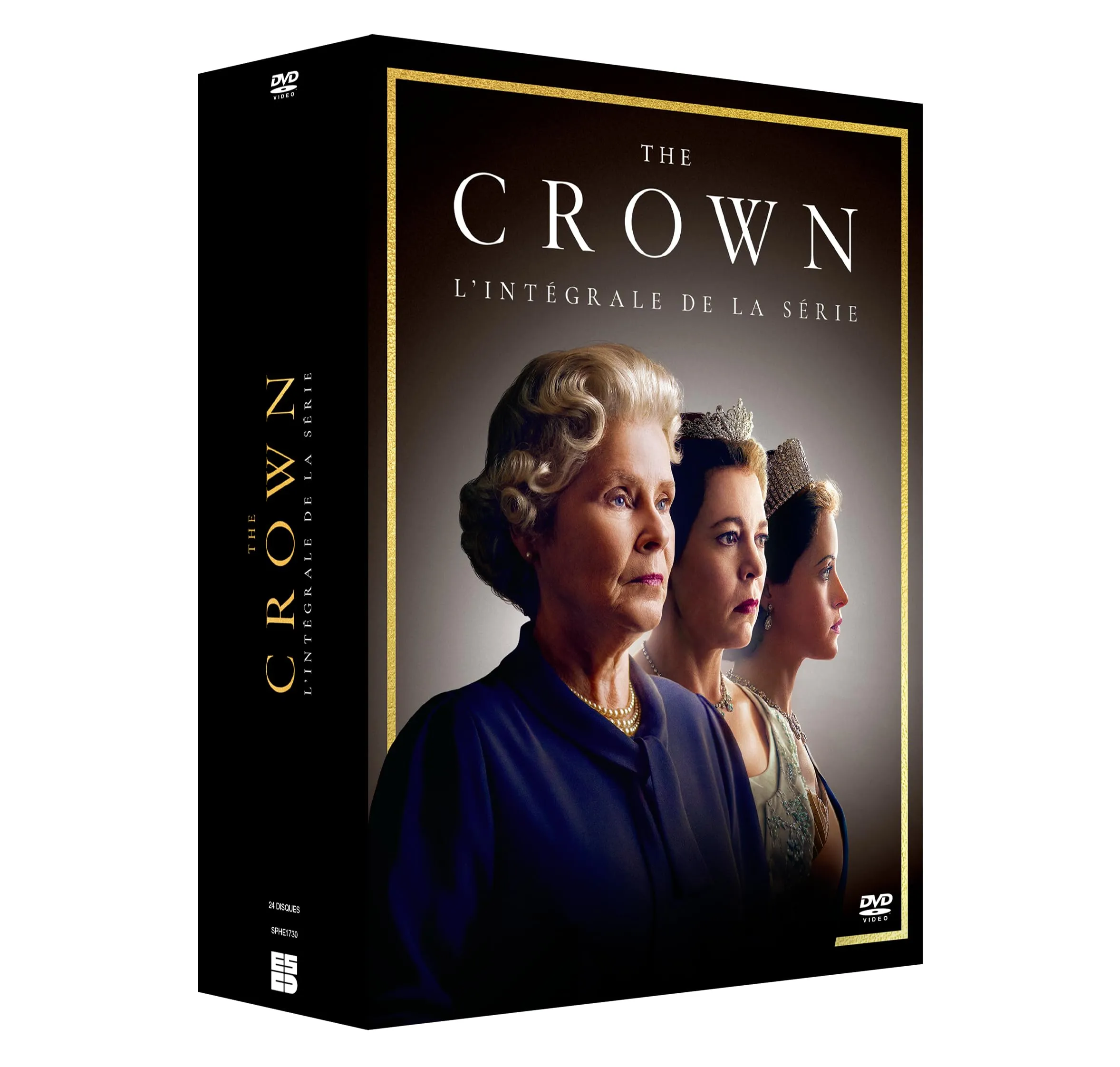 THE CROWN- L'INTÉGRALE - SAISONS 1 A 6 - 24 DVD