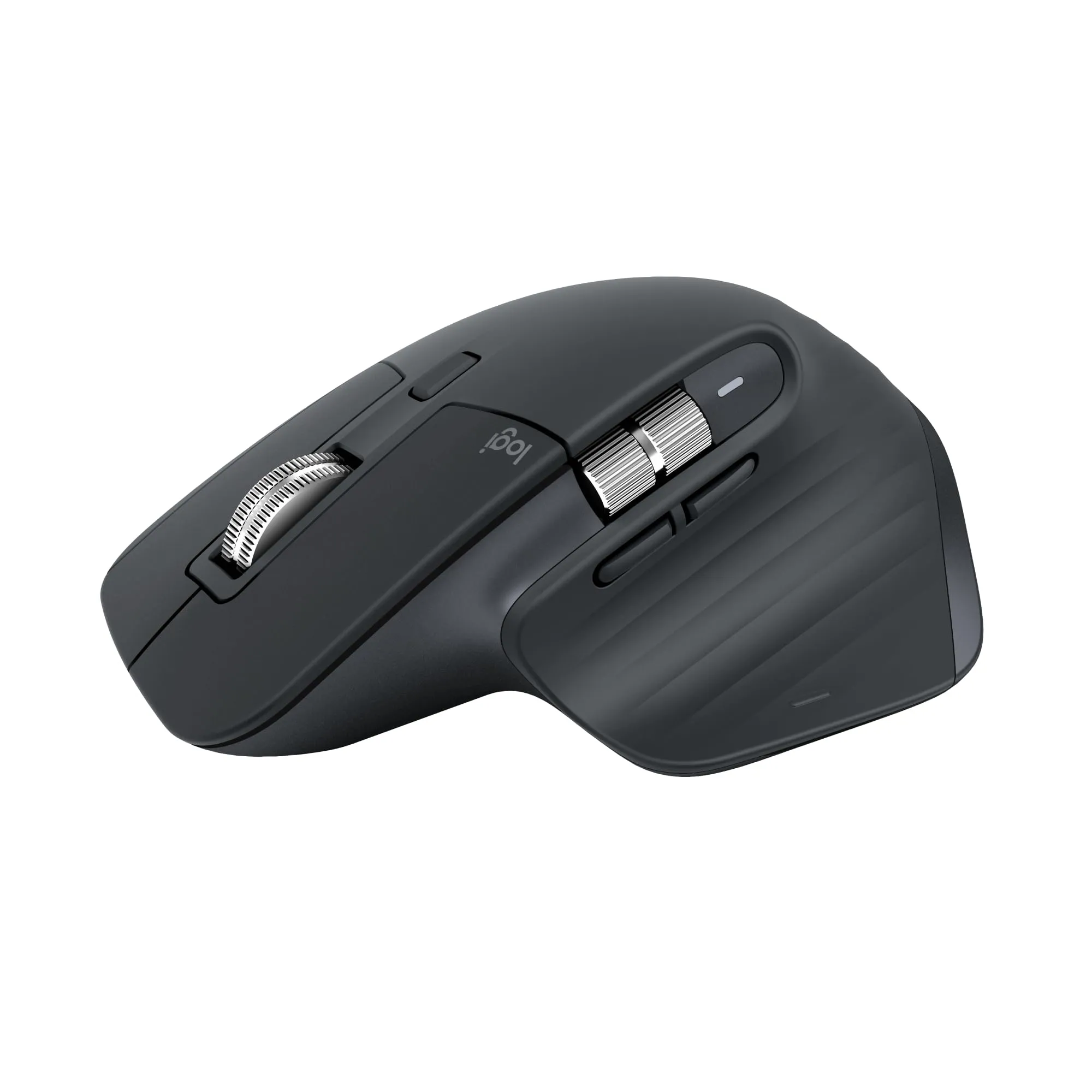 Logitech MX Master 3S - Mouse wireless ad alte prestazioni con scorrimento ultraveloce, Ergo, 8000 DPI, tracciamento su vetro, clic discreti, Bluetooth, Windows, Linux, Chrome - Graphite