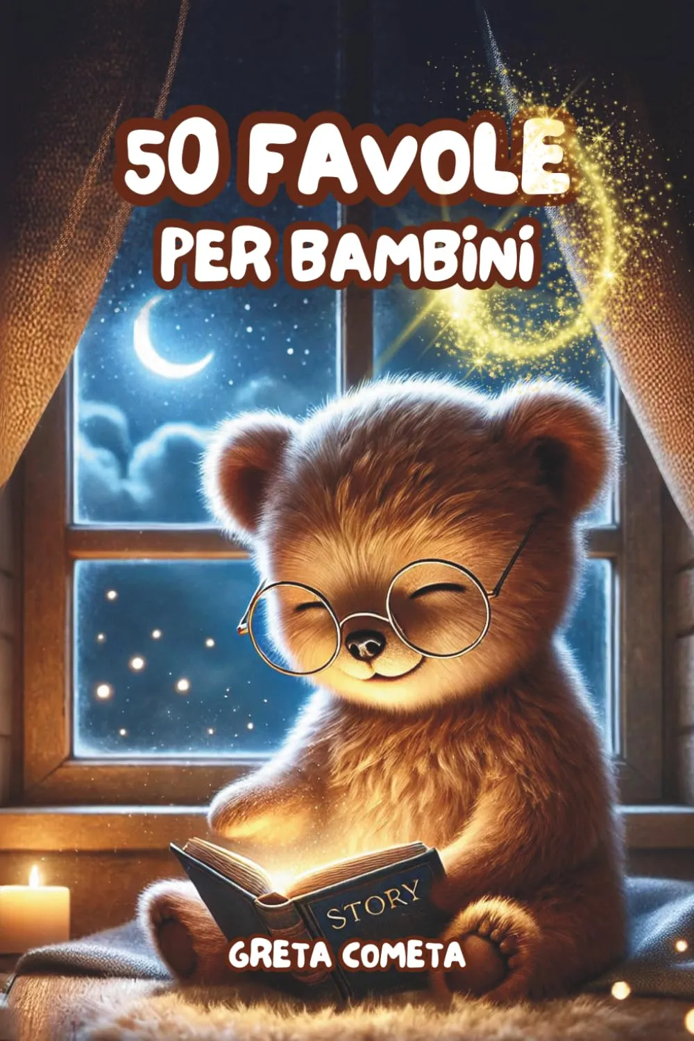 Storie di 5 Minuti: 50 Favole per Bambini 0 3 anni – Magiche Storie della Buonanotte Illustrate a Colori: Dolci Racconti per Sogni Sereni, Momenti di Coccole e Preziosi Insegnamenti.
