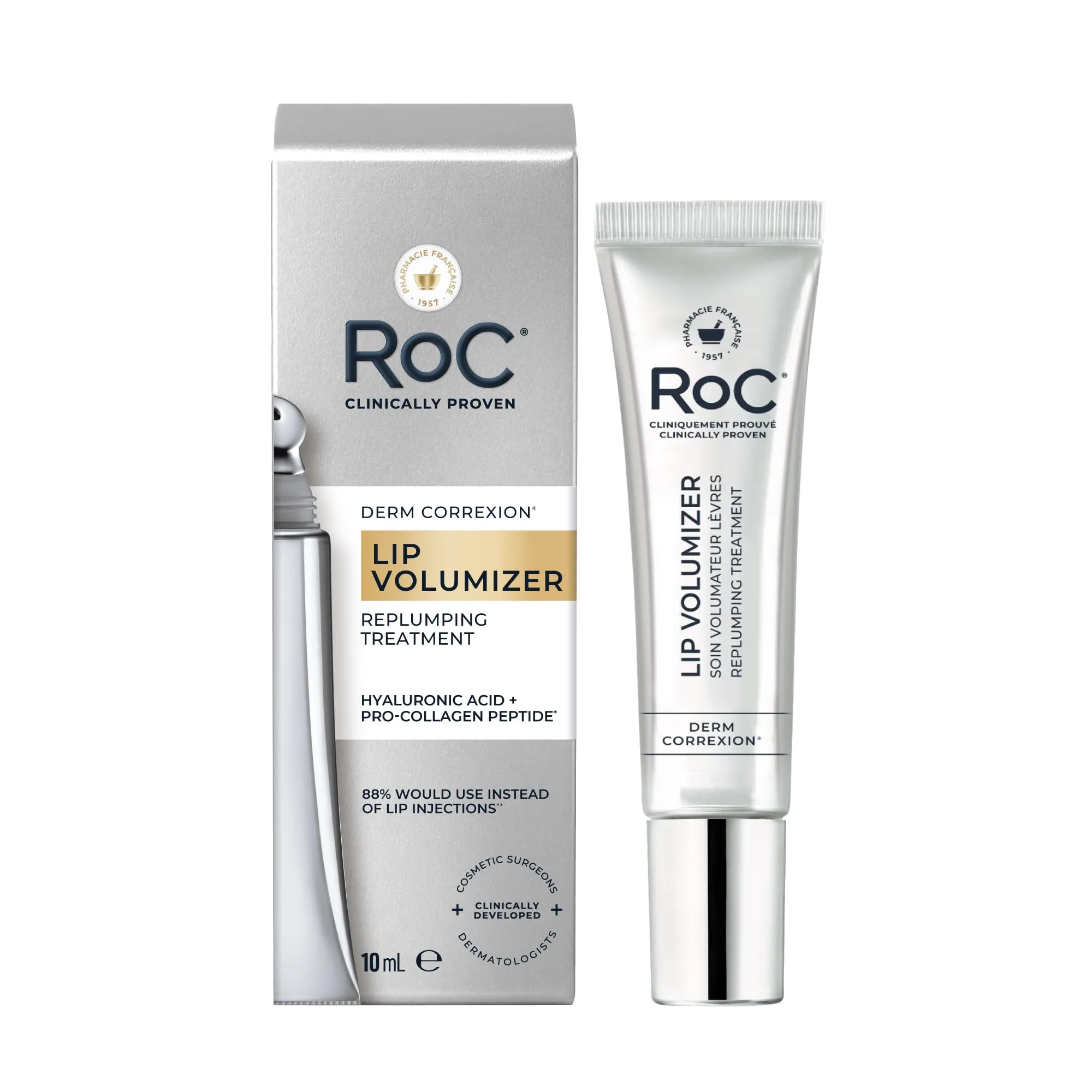 RoC - Roc Derm Correxion Lip Volumizer Trattamento Volumizzante Labbra 10 ml - 950231365
