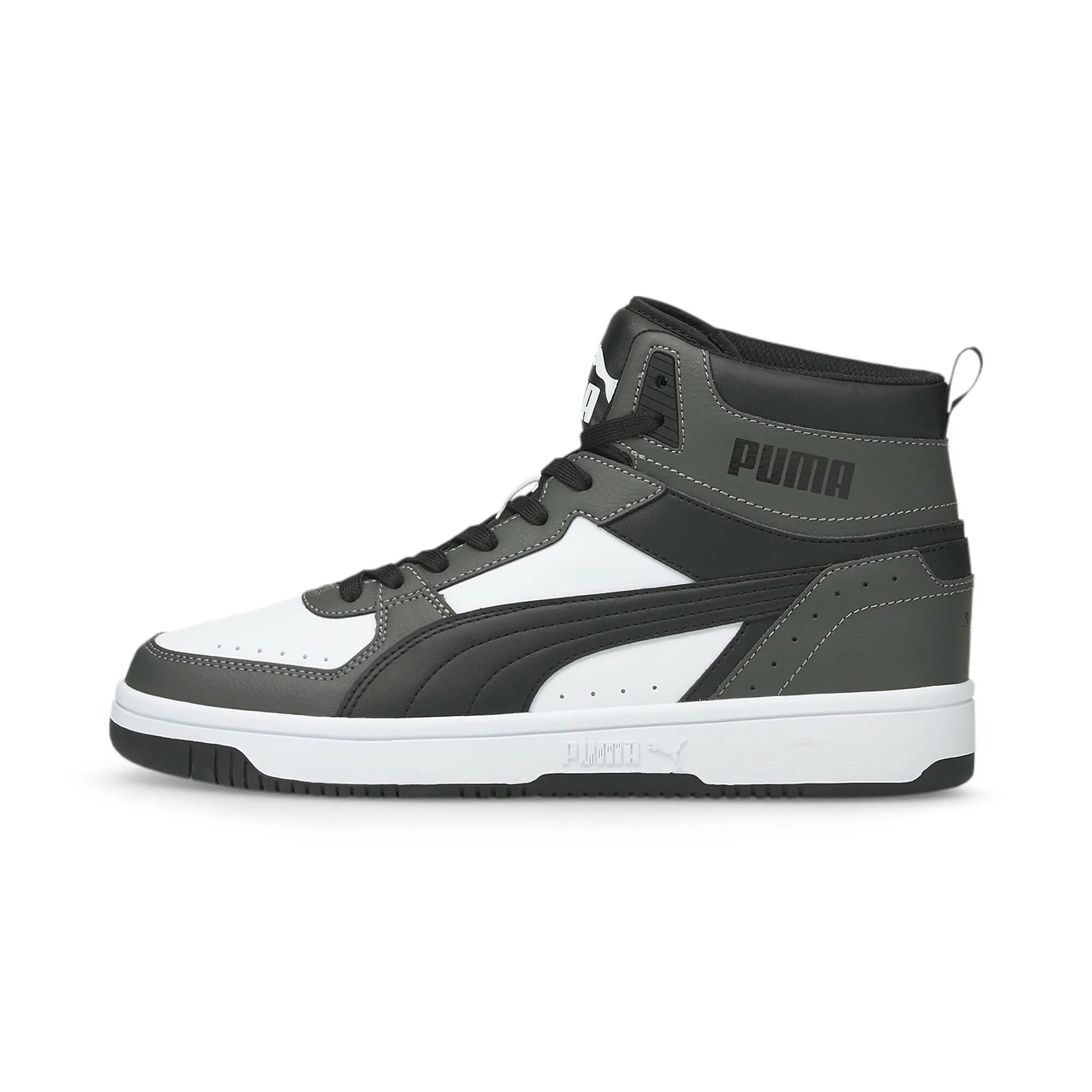 PUMA Rebound Joy, Sneakers Unisex-Adulto, Dark Shadow Black White, 43 EU