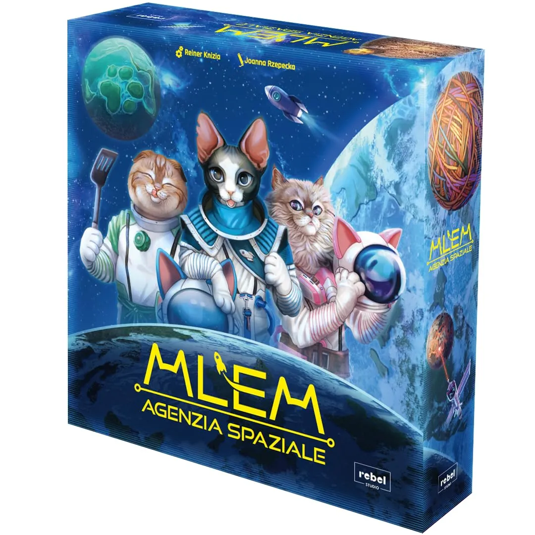 Asmodee - MLEM: Agenzia Spaziale - Gioco da Tavolo, 2-5 Giocatori, 8+ Anni, Edizione in Italiano